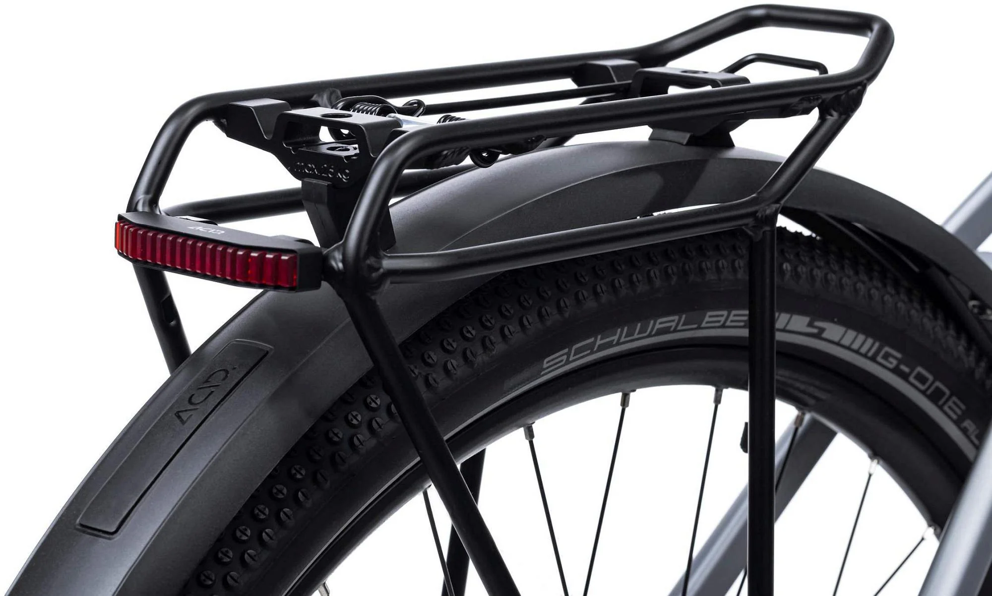 ACID E-BIKE CARRIER REAR LIGHT PRO-E HPA BES3 BLACK - Image 4