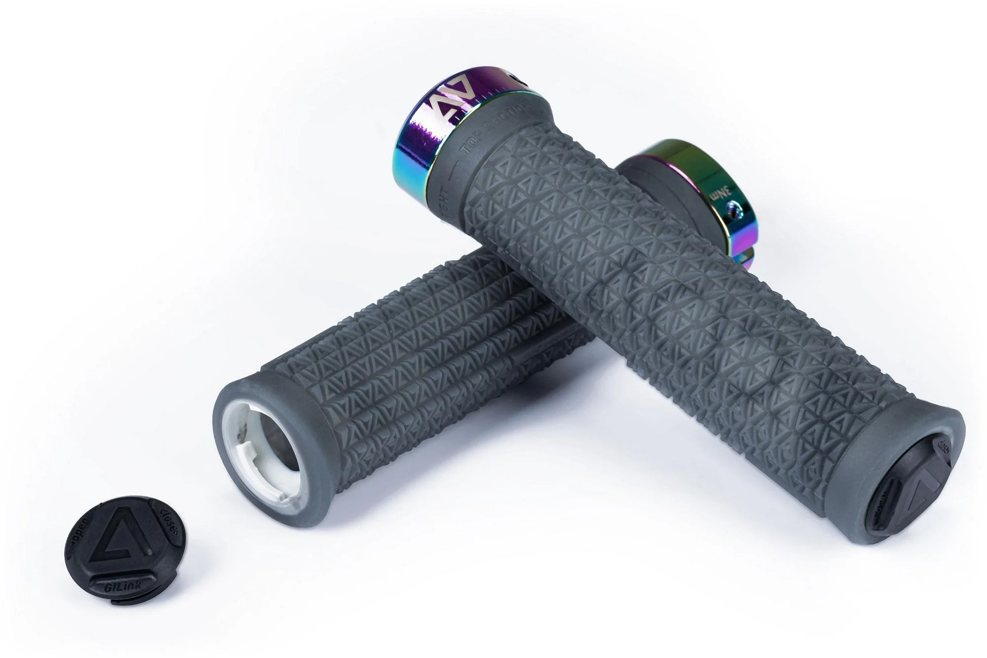 Acid Grips Icon Pro Translucent Black/Oilslick - Image 2