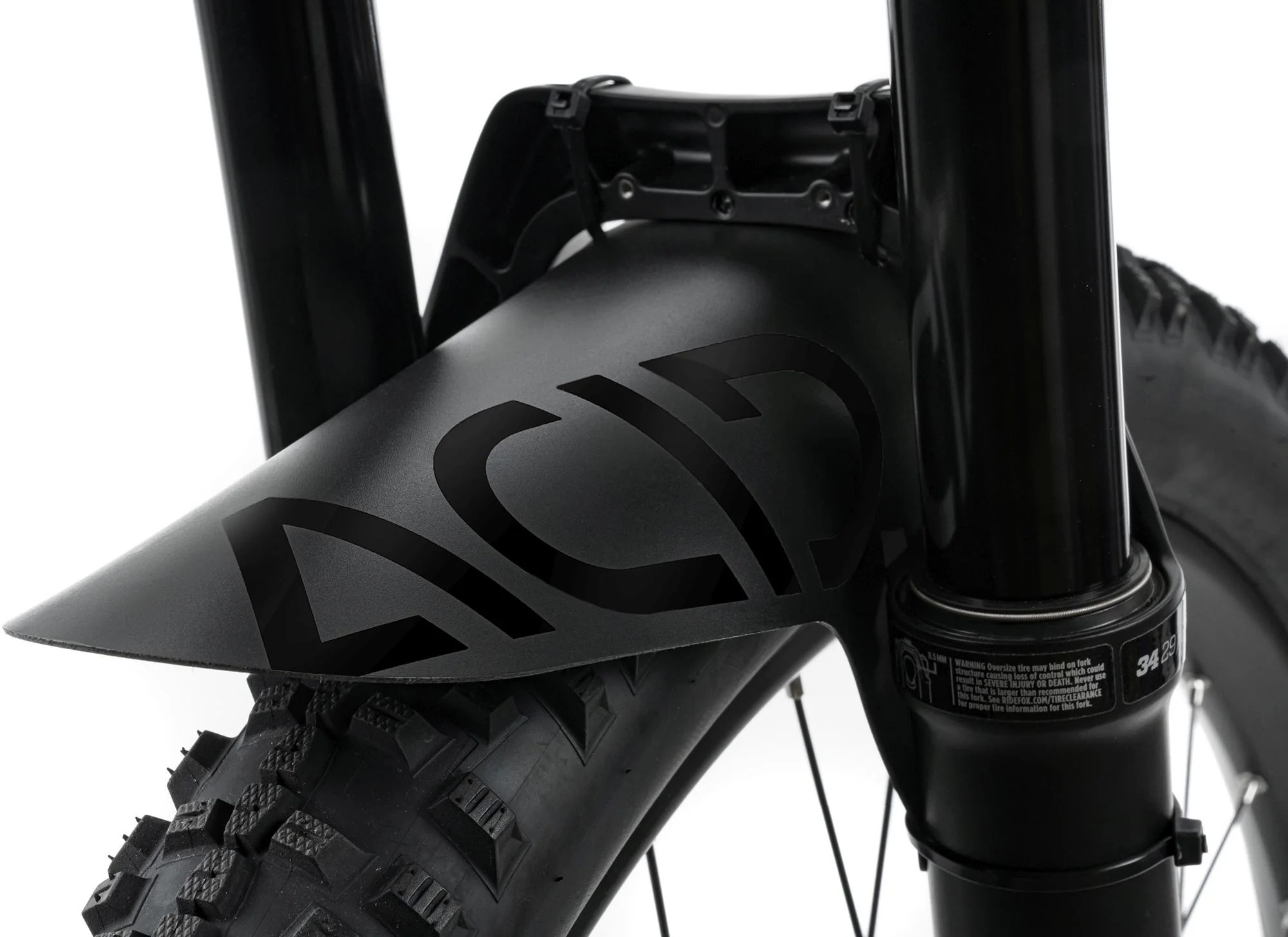 ACID Mudguard Downhill Black - Image 2