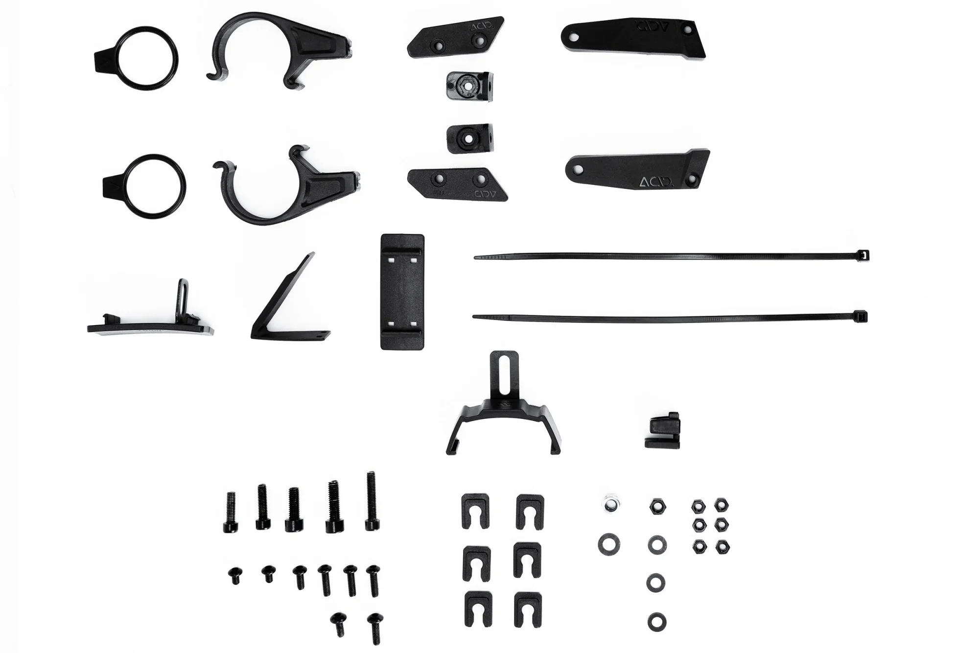 ACID MUDGUARD SET 57 28“ BB MOUNT 2.0 BLACK - Image 5