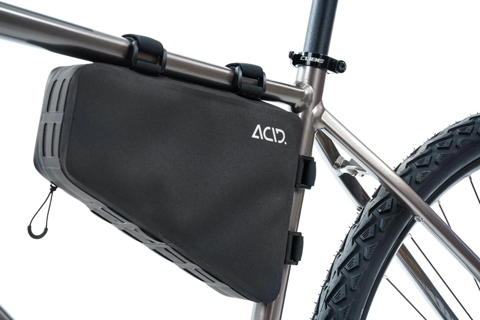 ACID Panniers Frame Bag Rear Pro 2 Black - Image 2