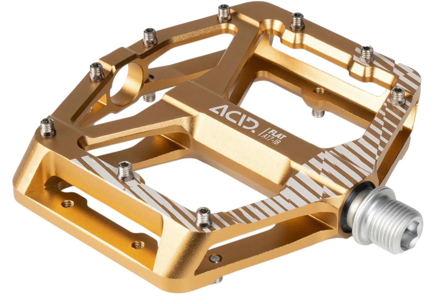 ACID PEDALS FLAT A17-IB GOLD - Image 3
