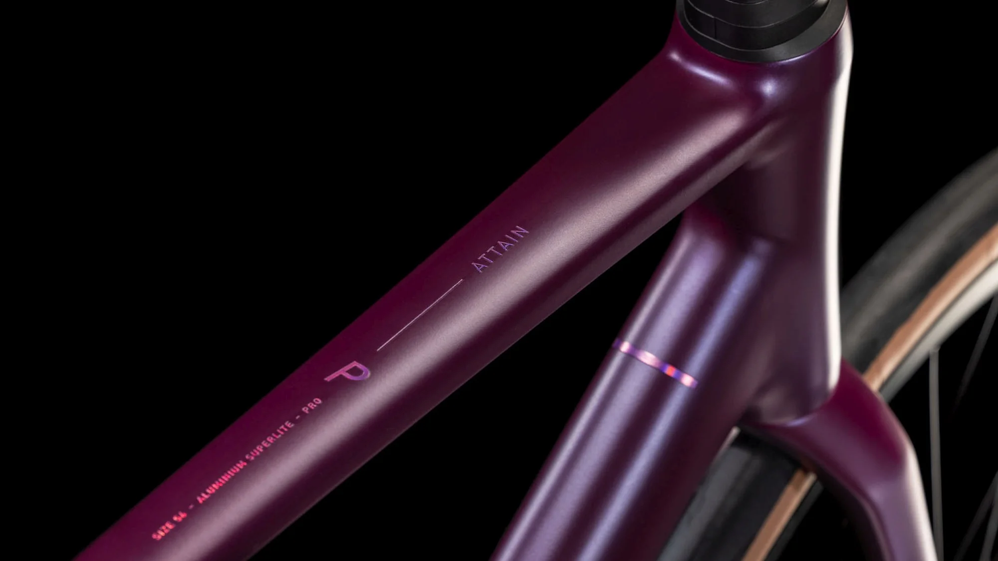 CUBE ATTAIN PRO HYPERPURPLE/HELIO - Image 2