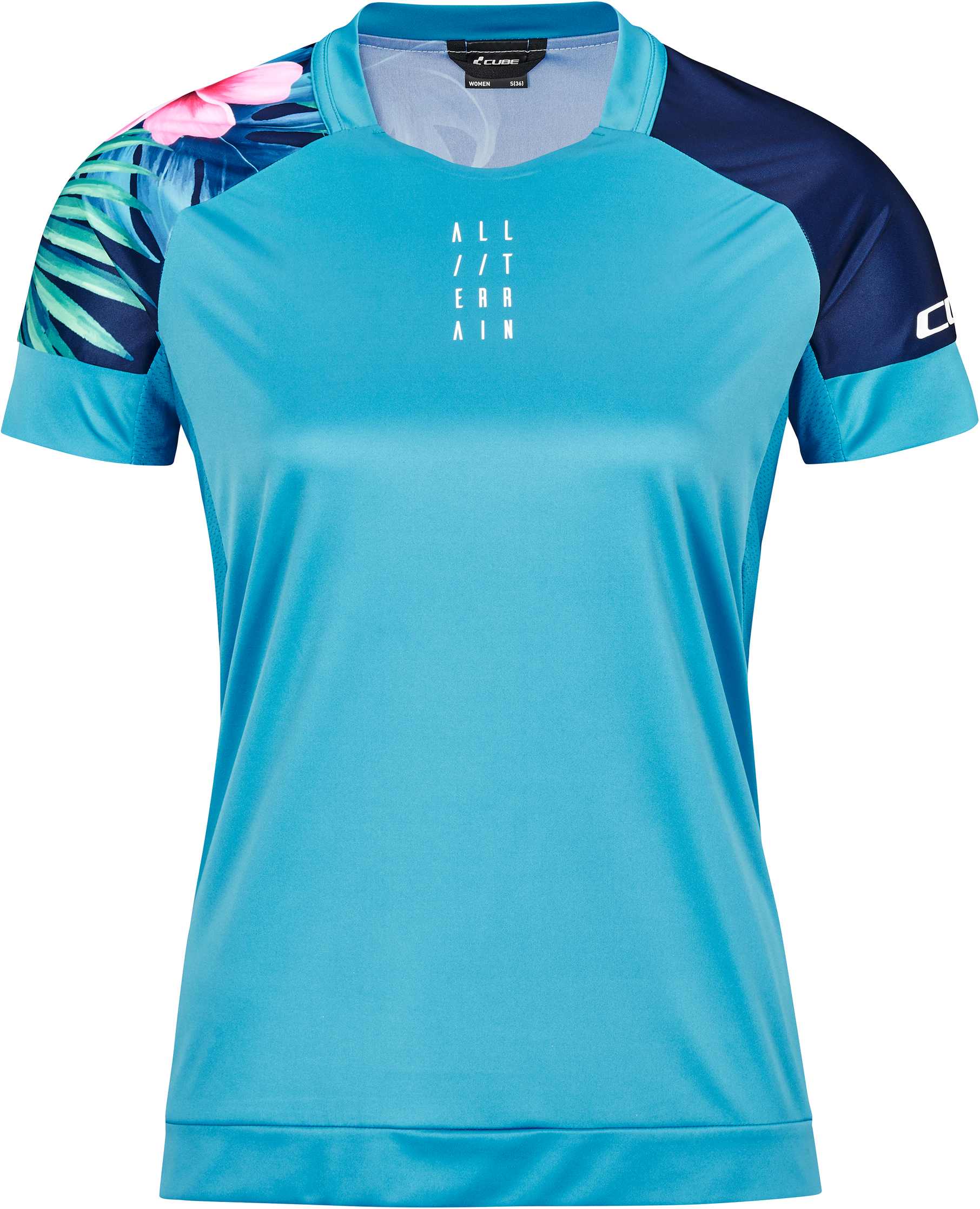 CUBE Atx WS Round Neck Jersey S/S Blue - Image 5