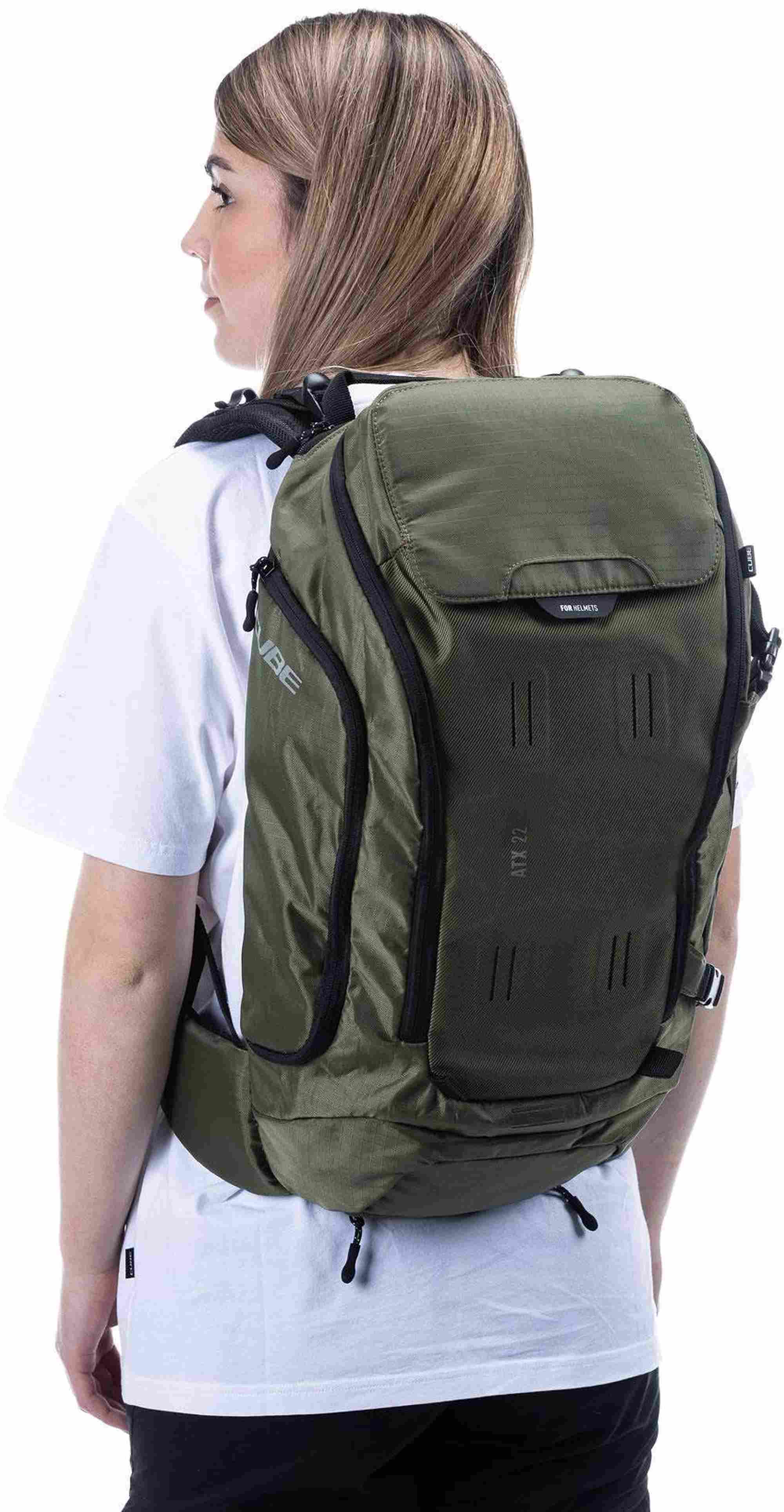 CUBE BACKPACK ATX 22L TM REED GREEN - Image 7