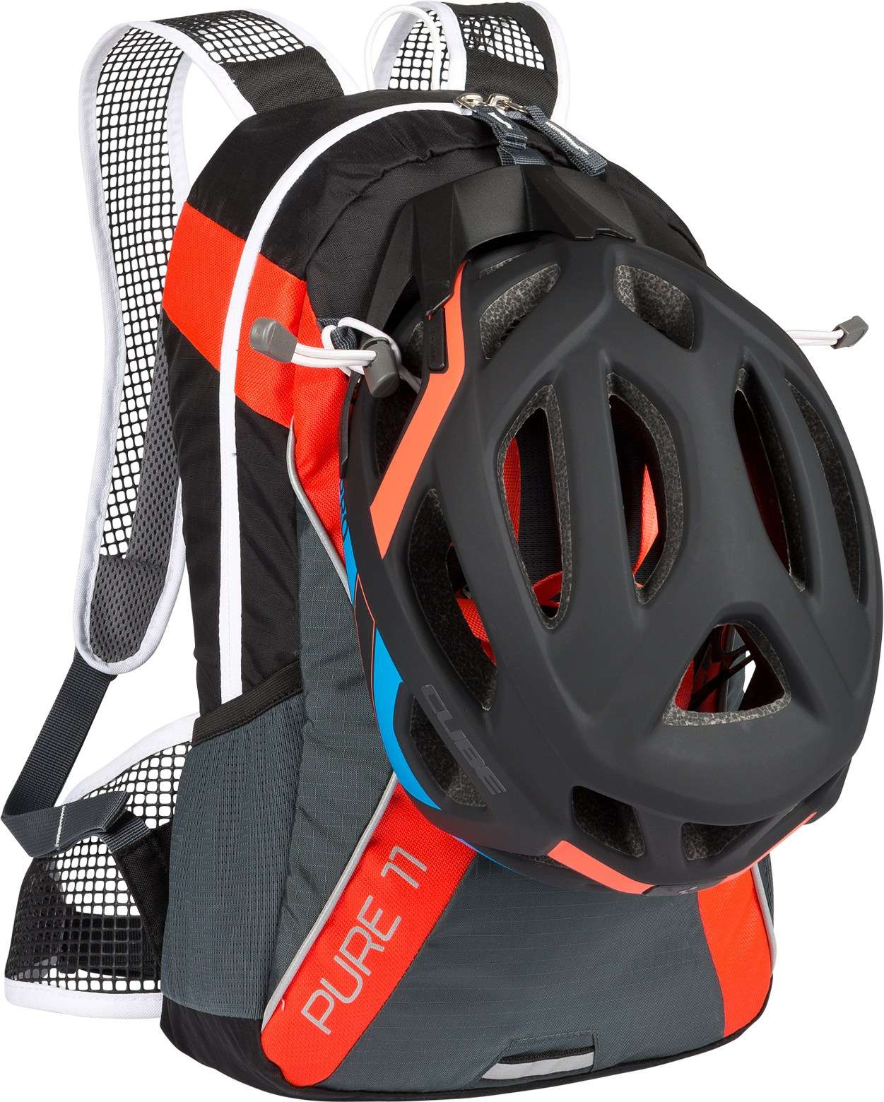 CUBE Backpack Pure 11 Black/Flashred - Image 3