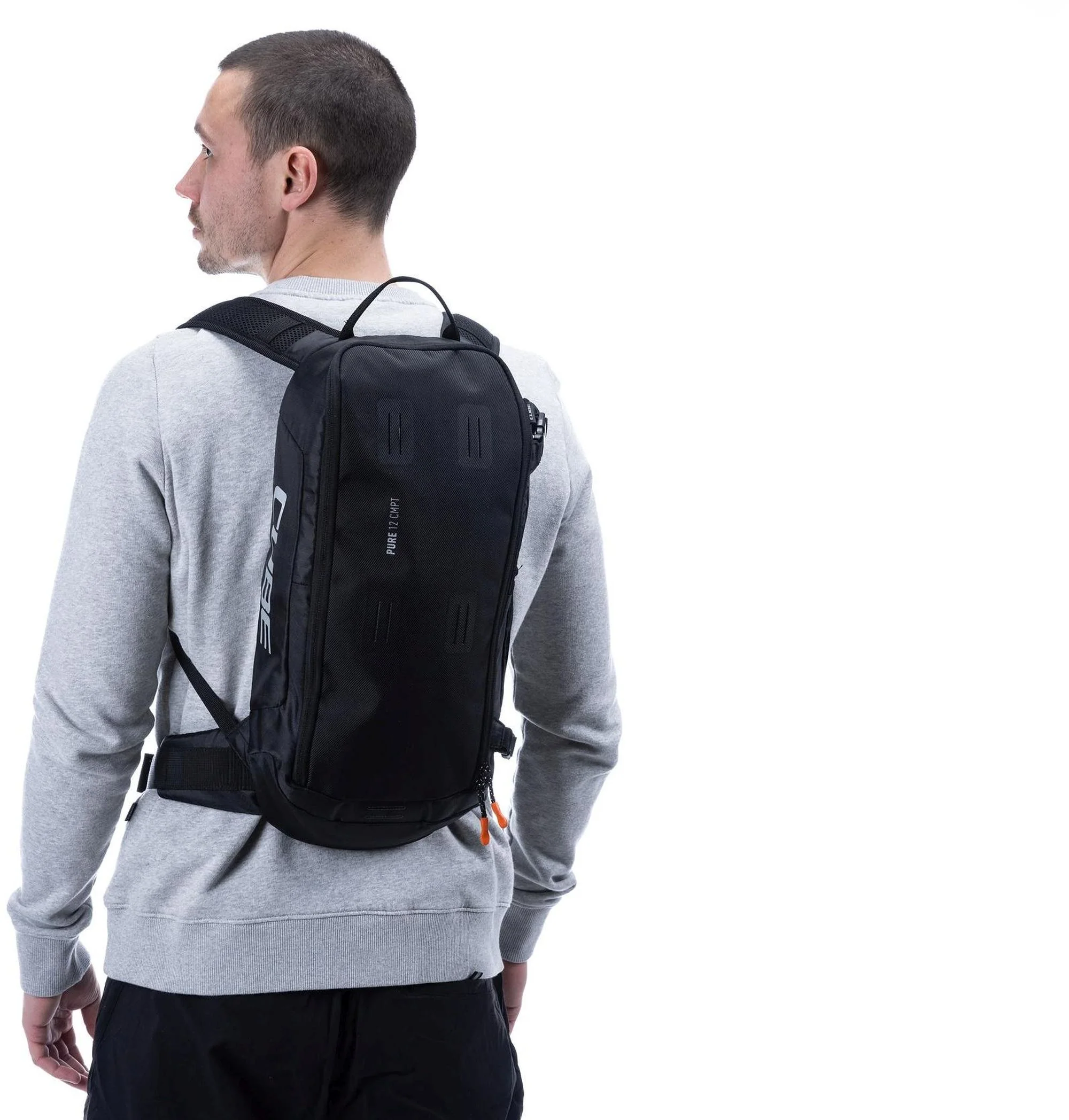 CUBE Backpack Pure 12 Cmpt Black - Image 4