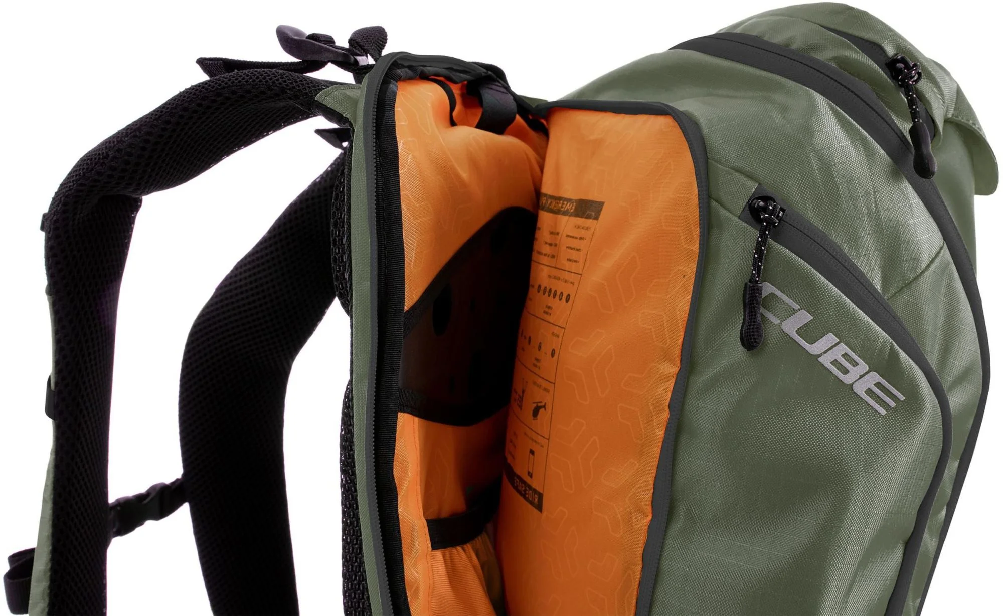 CUBE Backpack Vertex 16 Tm Olive - Image 7