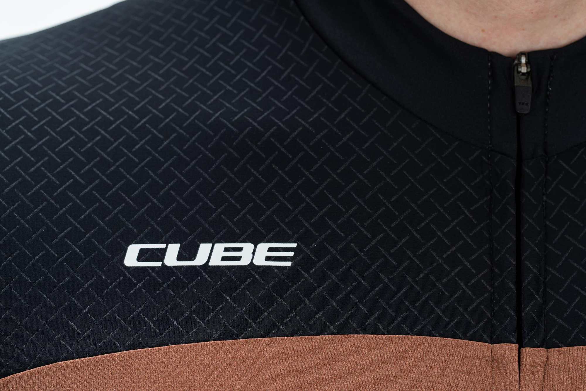 CUBE Blackline Jersey S/S Black/Brown - Image 3