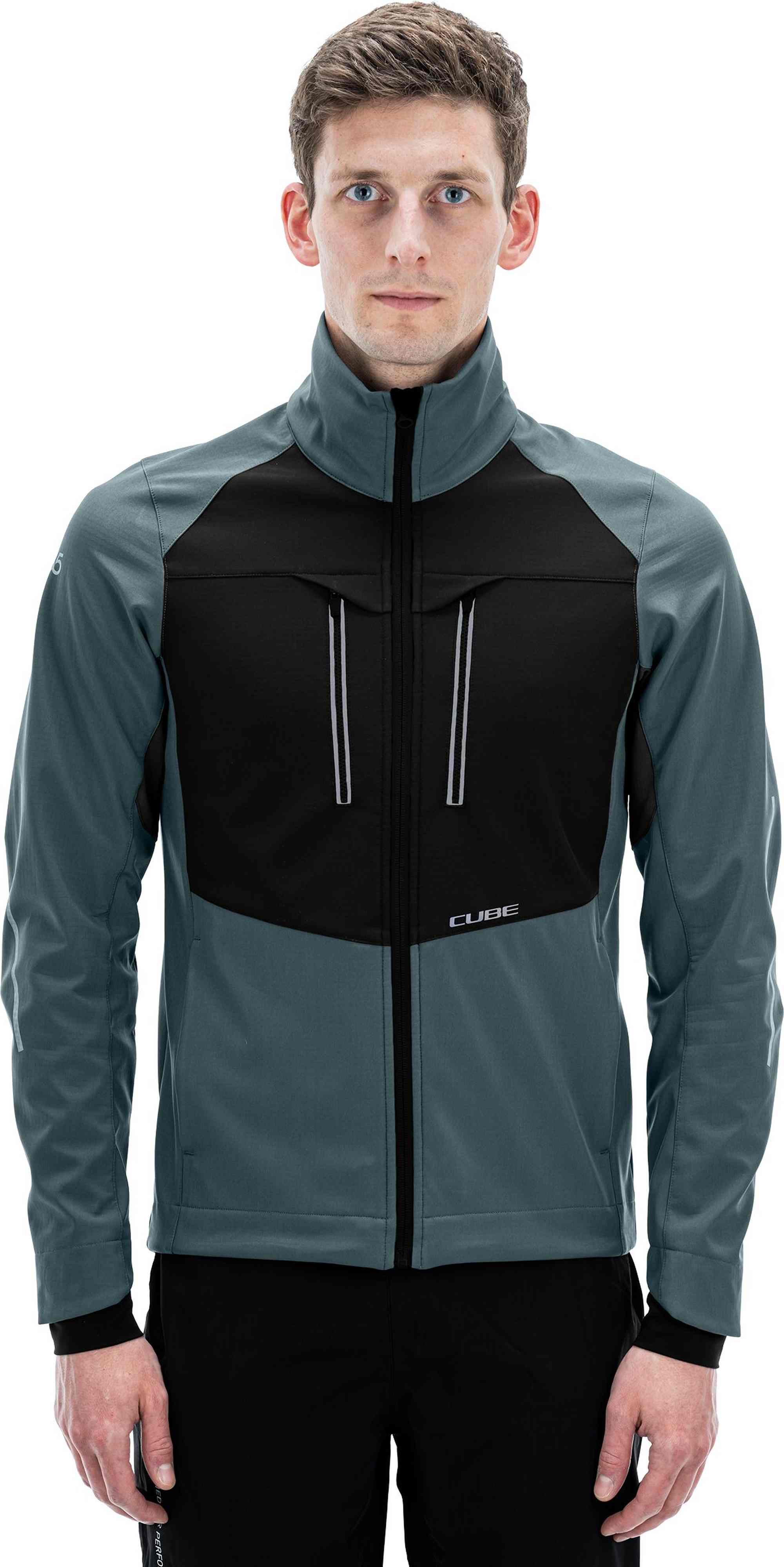 CUBE Blackline Softshell Jacket 365 Blk/Grey - Image 2