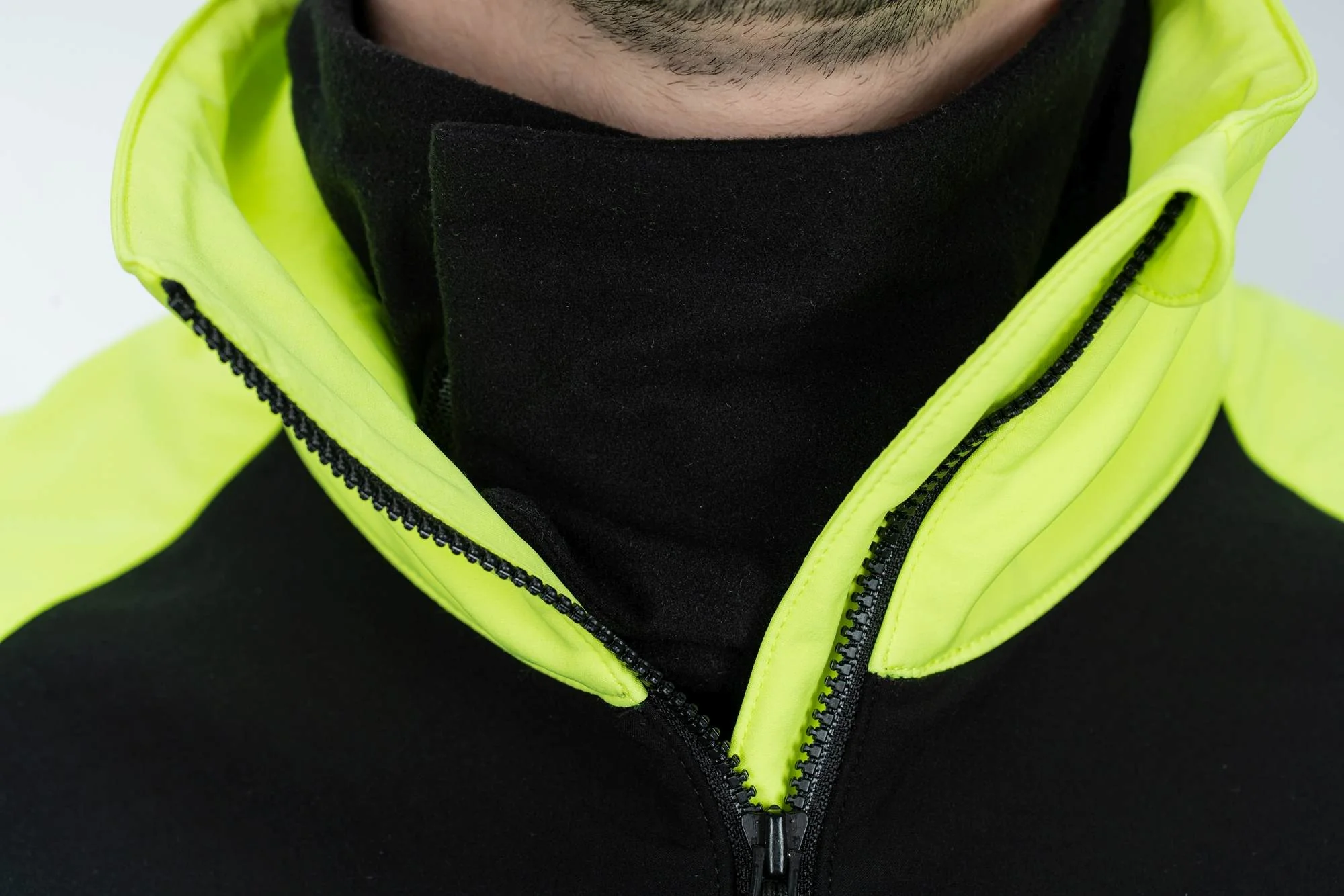 CUBE Blackline Softshell Jacket 365 Safety Blk/Neo - Image 3