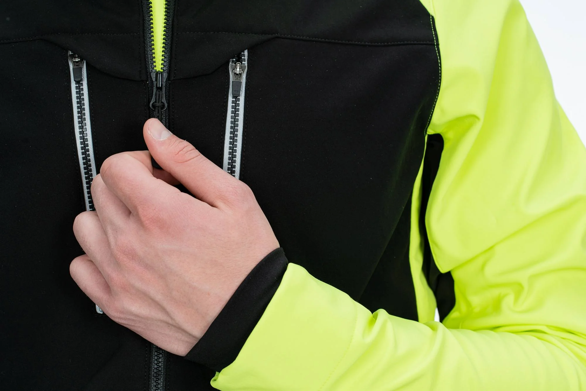 CUBE Blackline Softshell Jacket 365 Safety Blk/Neo - Image 4