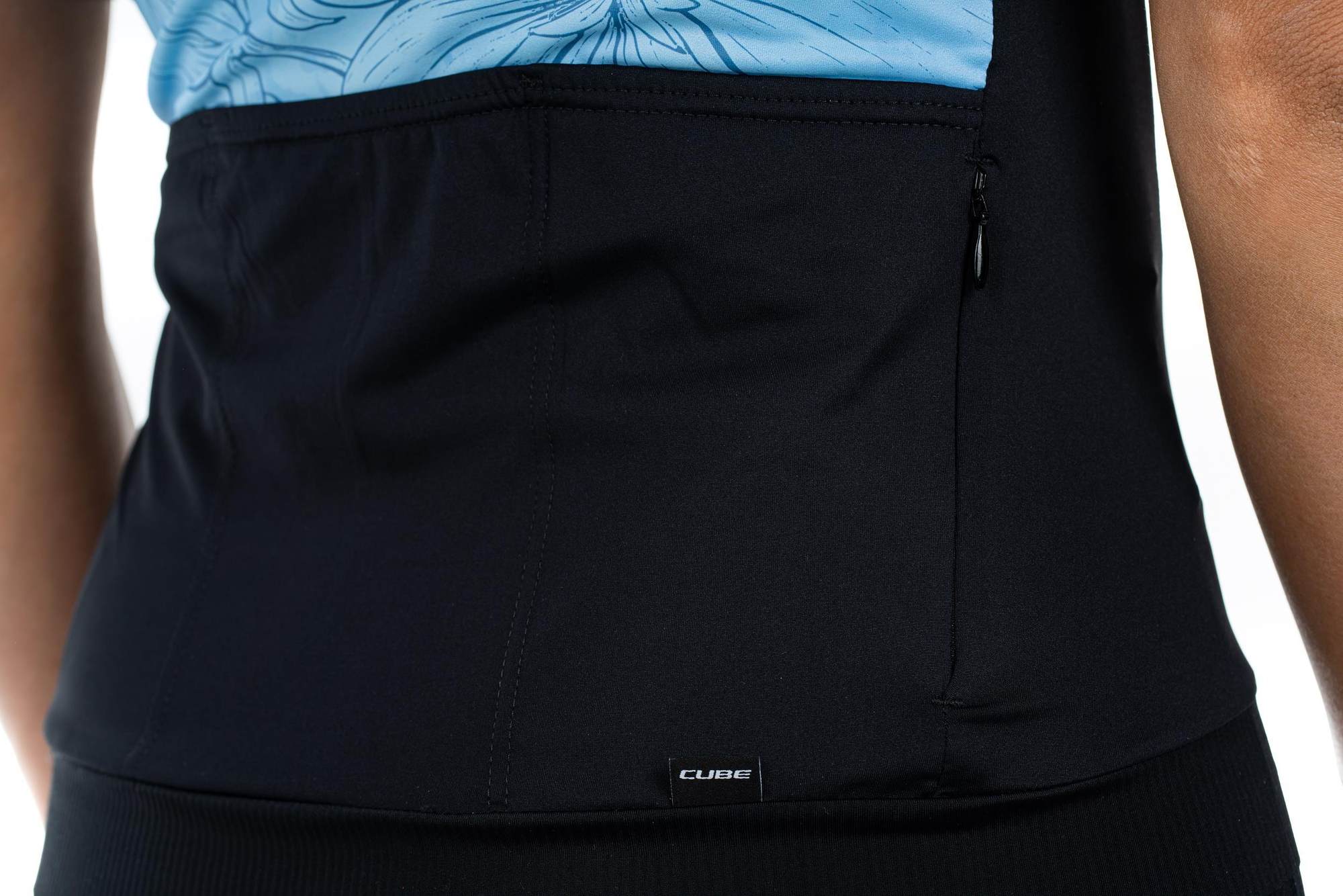 CUBE Blackline WS Jersey S/S Blue Pattern - Image 5