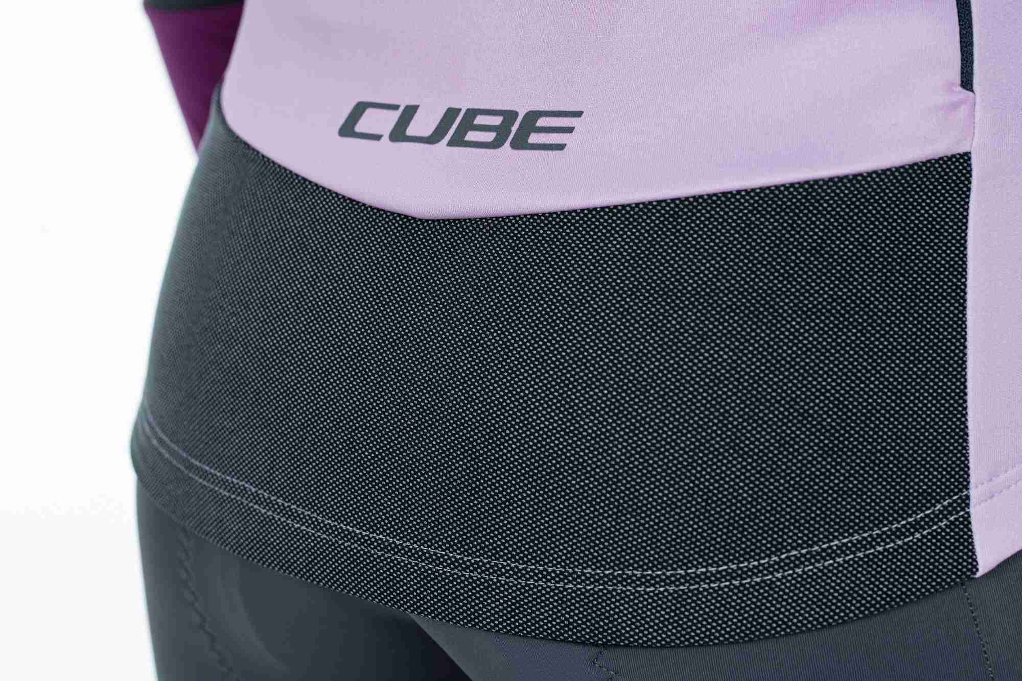 CUBE Blackline WS Softshell Vest Violet - Image 3