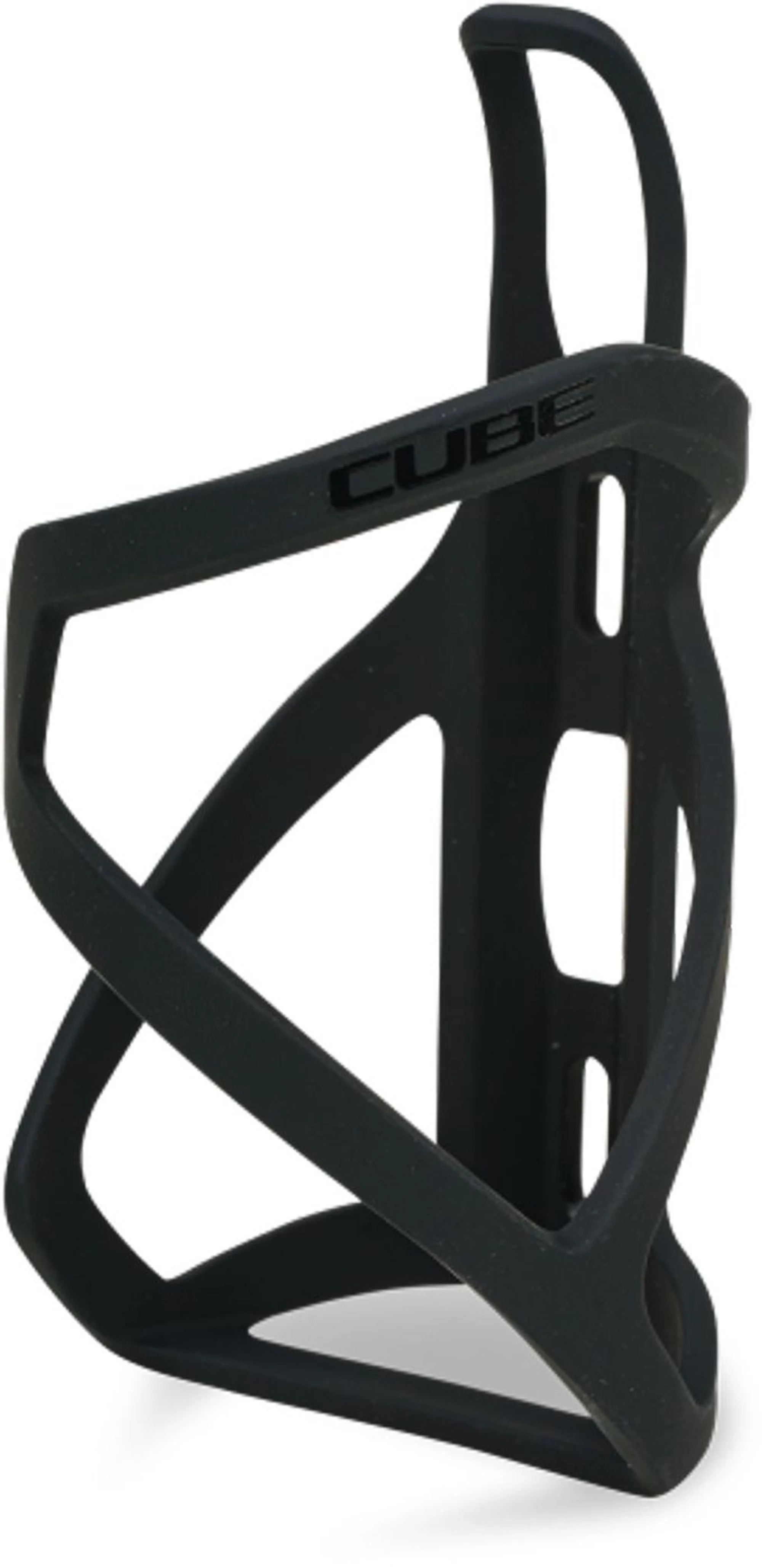 CUBE Bottle Cage Hpp Left Sidecage Matt Blk/Blk