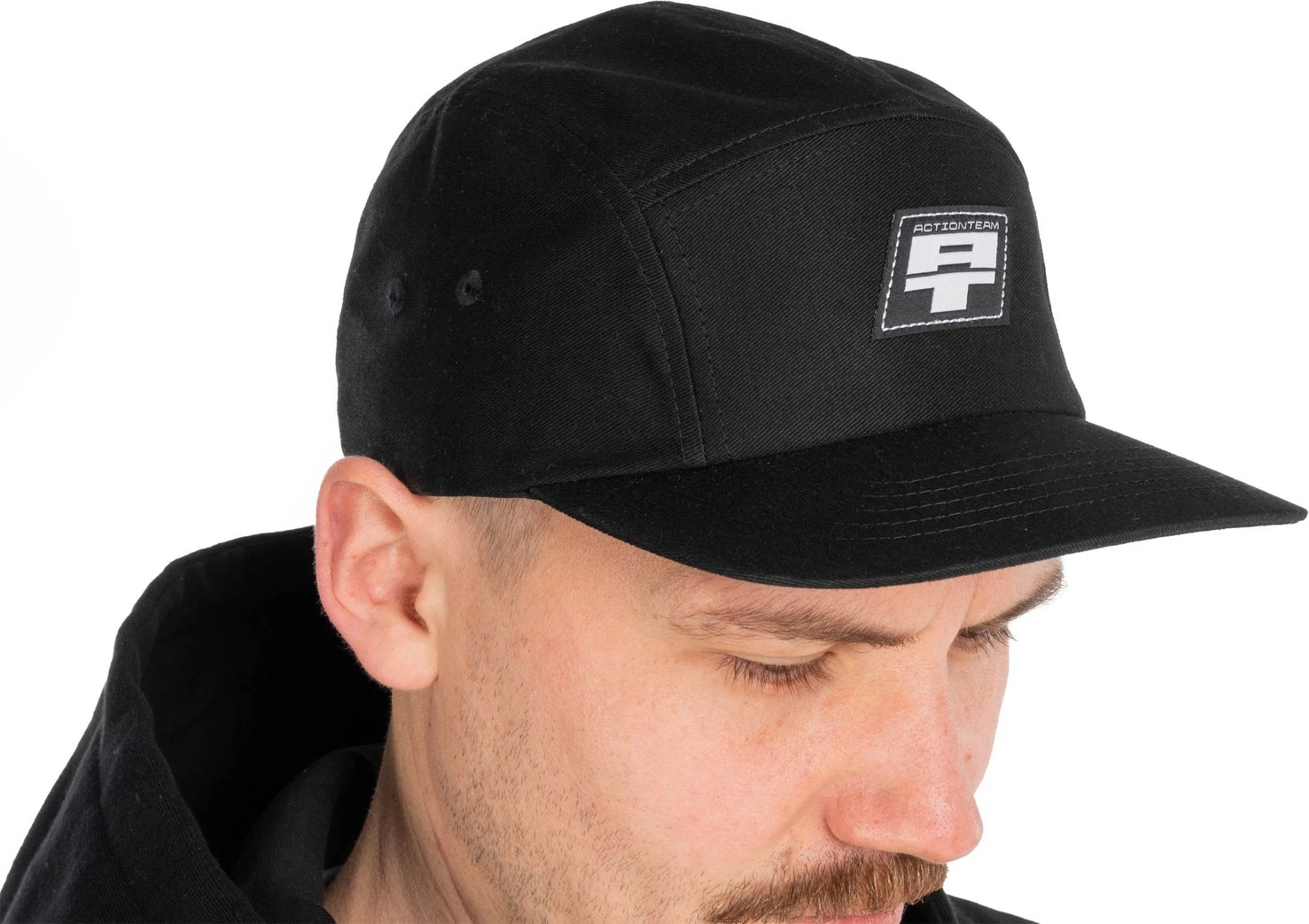 CUBE CAP 5 PANEL X ACTIONTEAM BLACK - Image 5