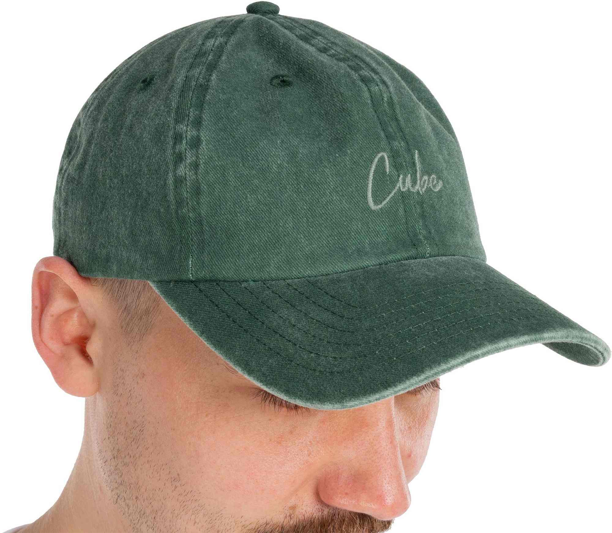CUBE CAP 6 PANEL WASHED GREEN - Image 5