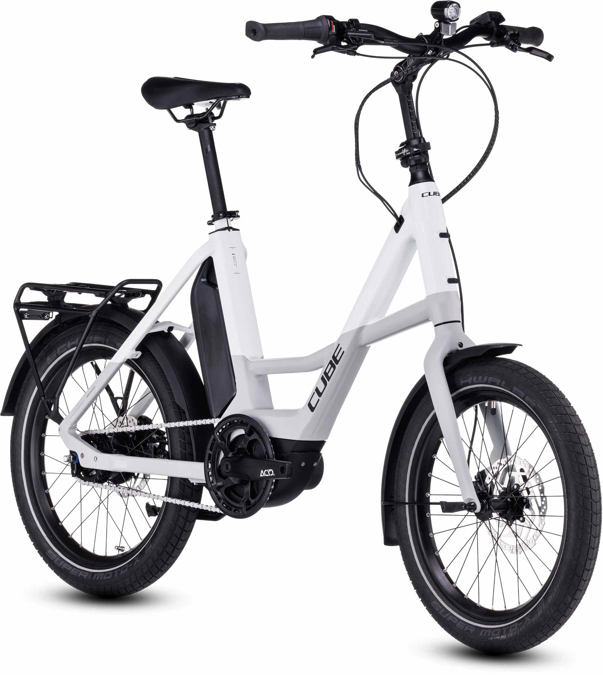 CUBE COMPACT HYBRID 500 GREY/WHITE - Image 8