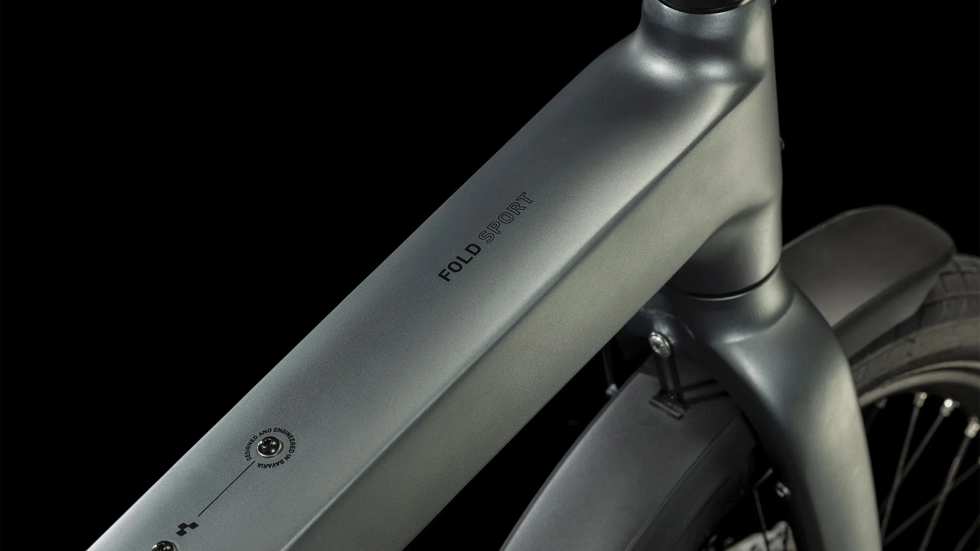 CUBE FOLD SPORT HYBRID 500 FLASHGREY/BLACK - Image 2