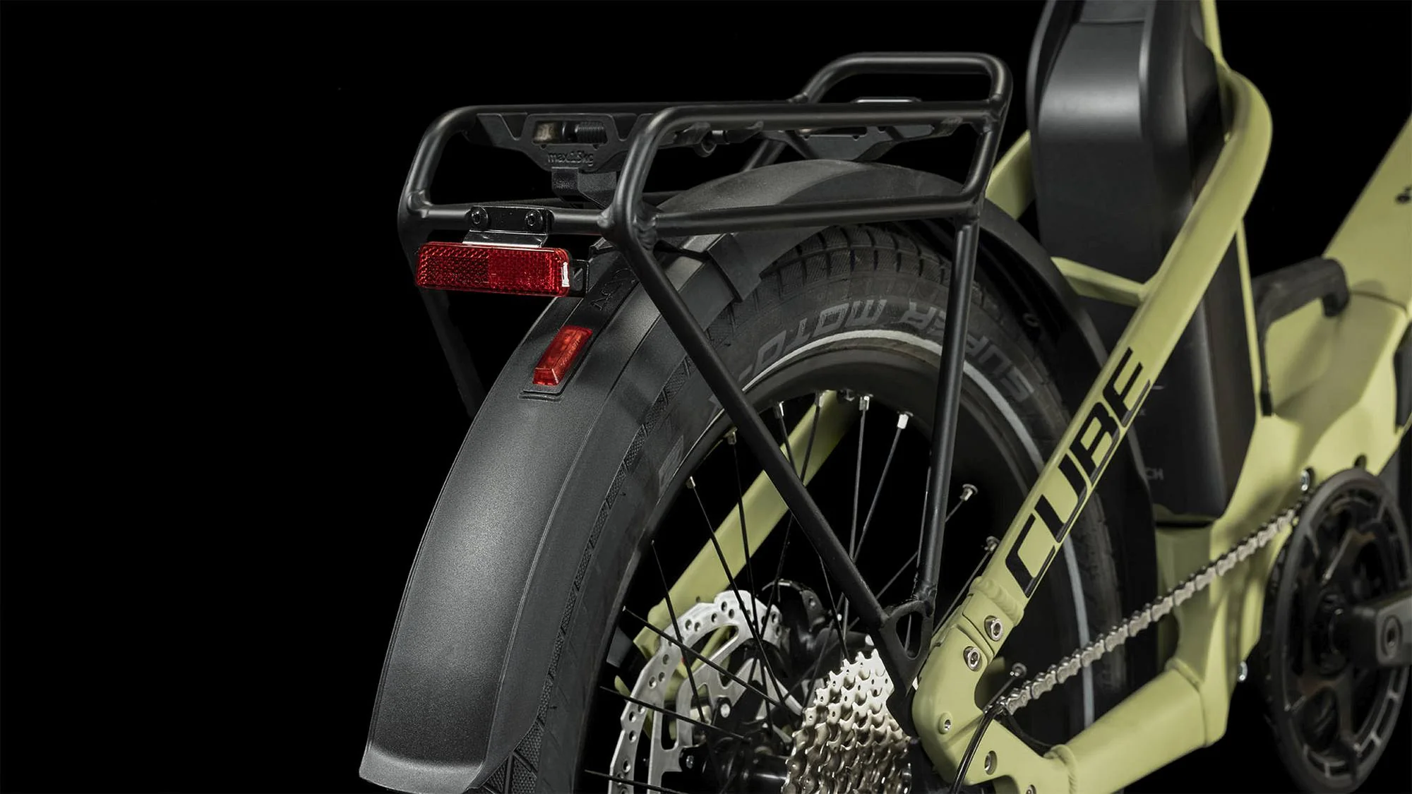 CUBE FOLD SPORT HYBRID 500 GREEN/BLACK - Image 6