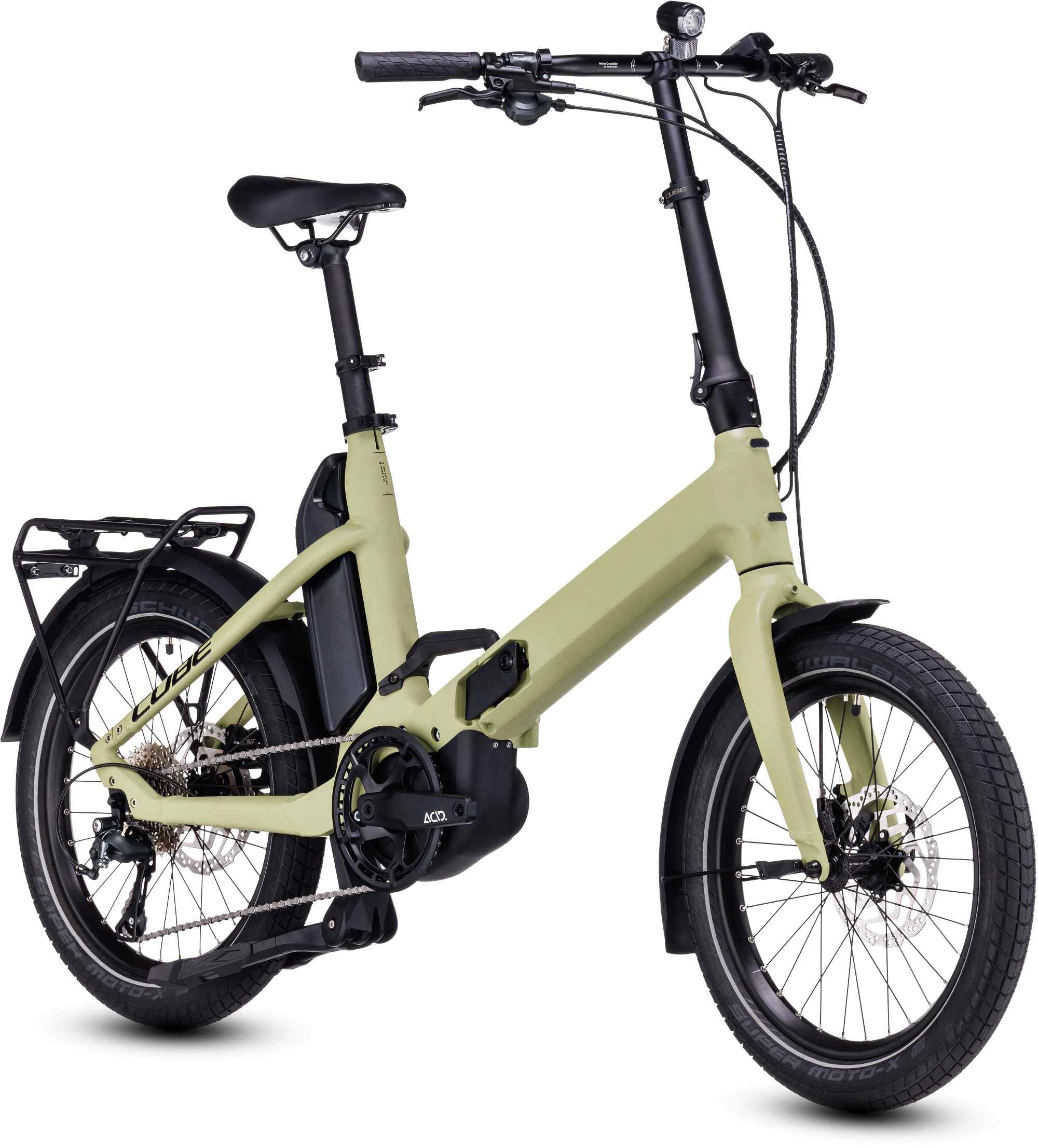 CUBE FOLD SPORT HYBRID 500 GREEN/BLACK - Image 8