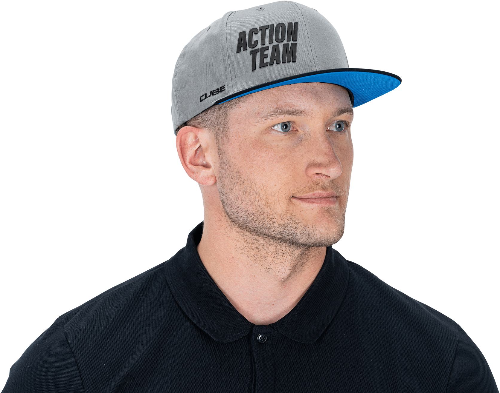 CUBE Freeride Cap X Actionteam Grey/Black Onesize - Image 2