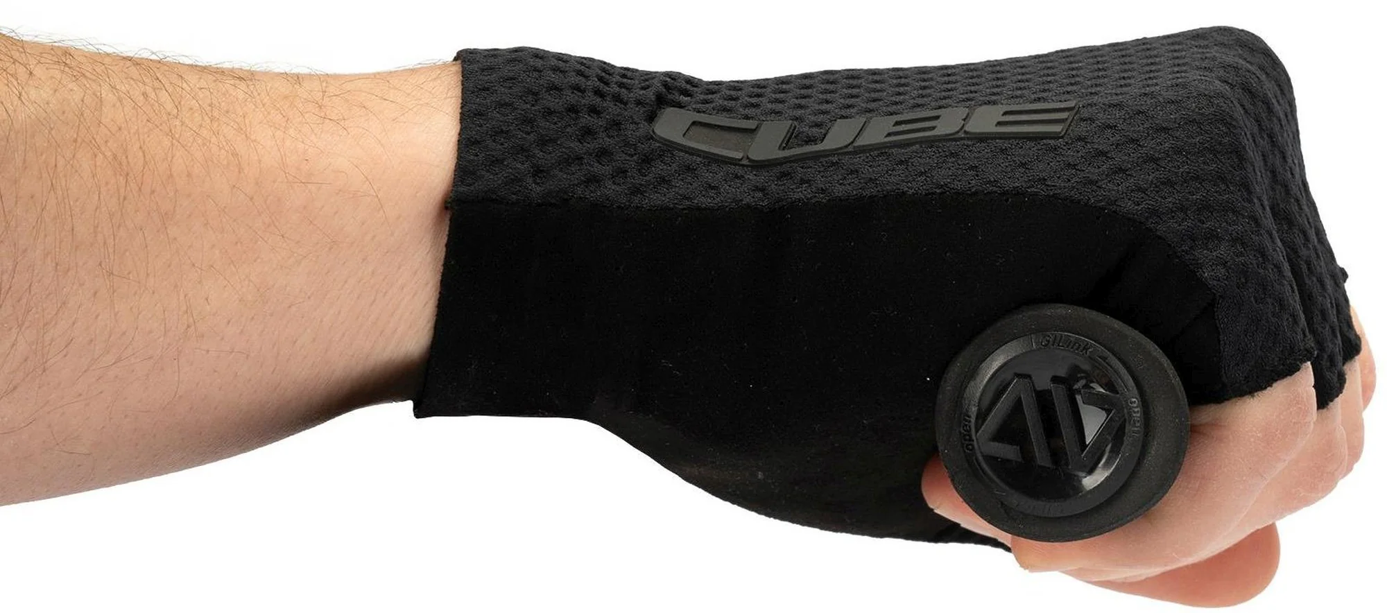 Cube Gloves Race Short Finger Black - Image 4