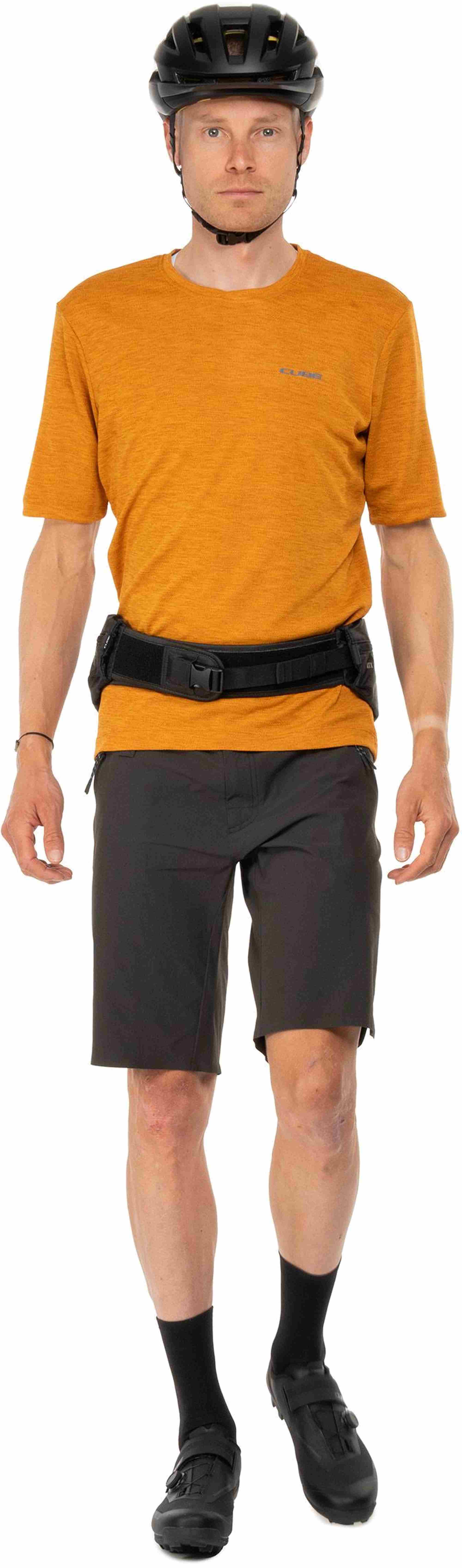 CUBE GRAVEL JERSEY S/S MUSTARD - Image 3