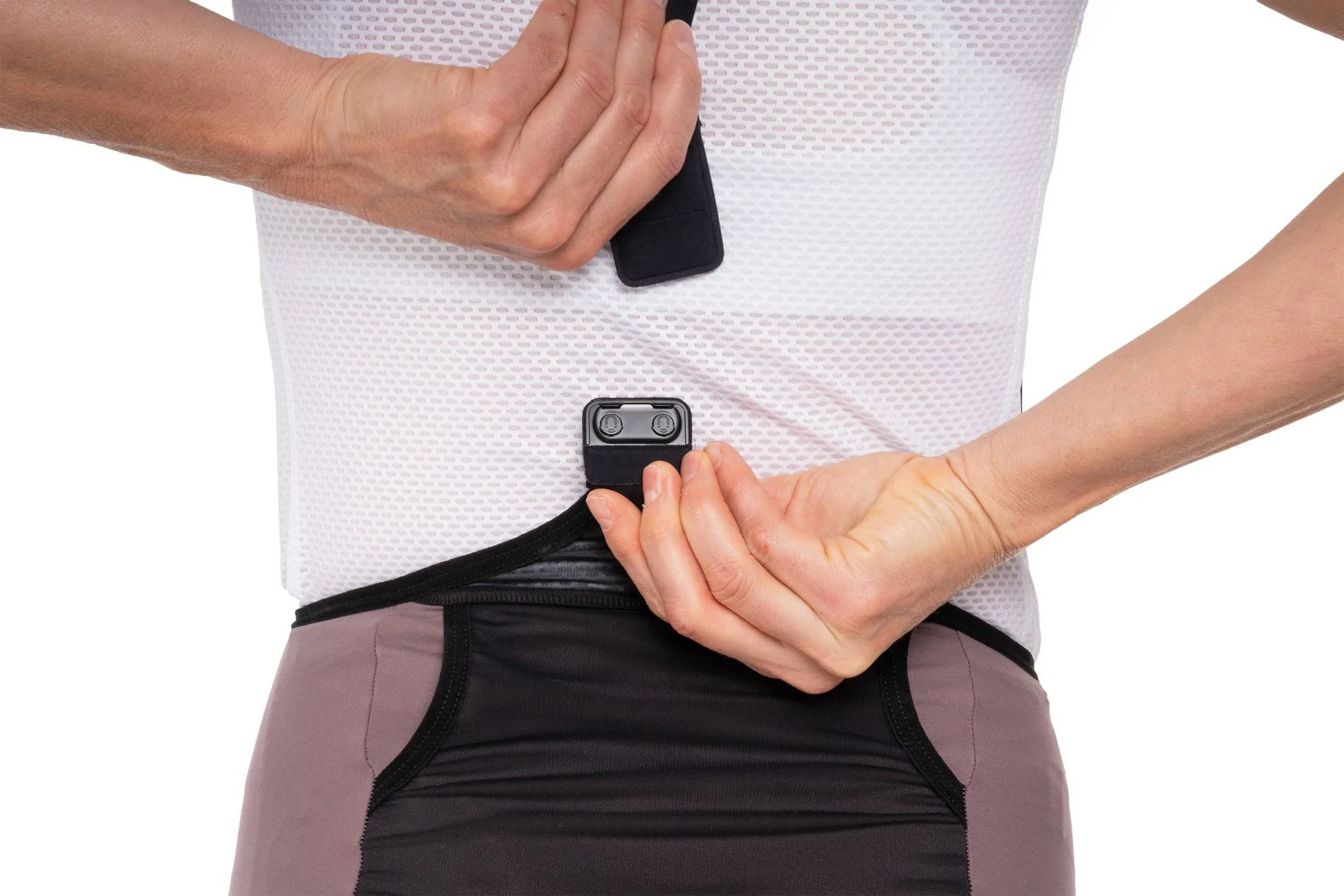 CUBE GRAVEL WS BIB SHORT CARGO BURGUNDY - Image 7