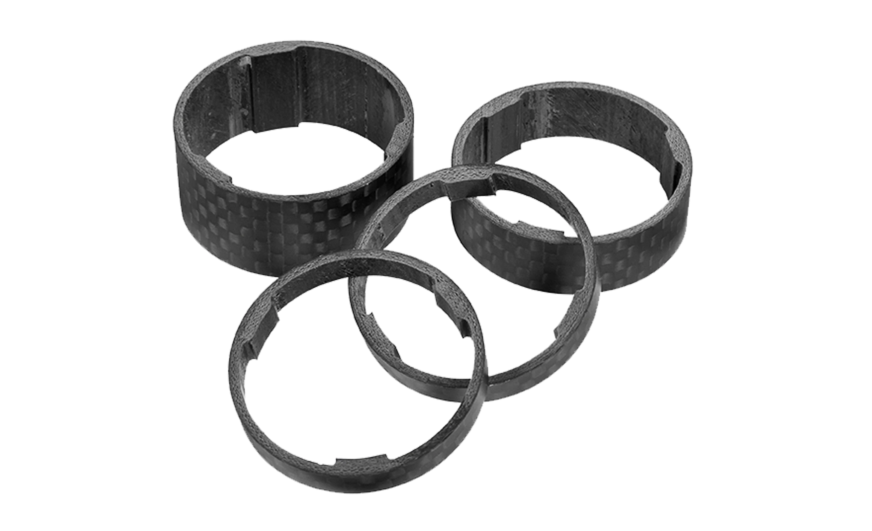 CUBE Headset Spacer Set Carbon