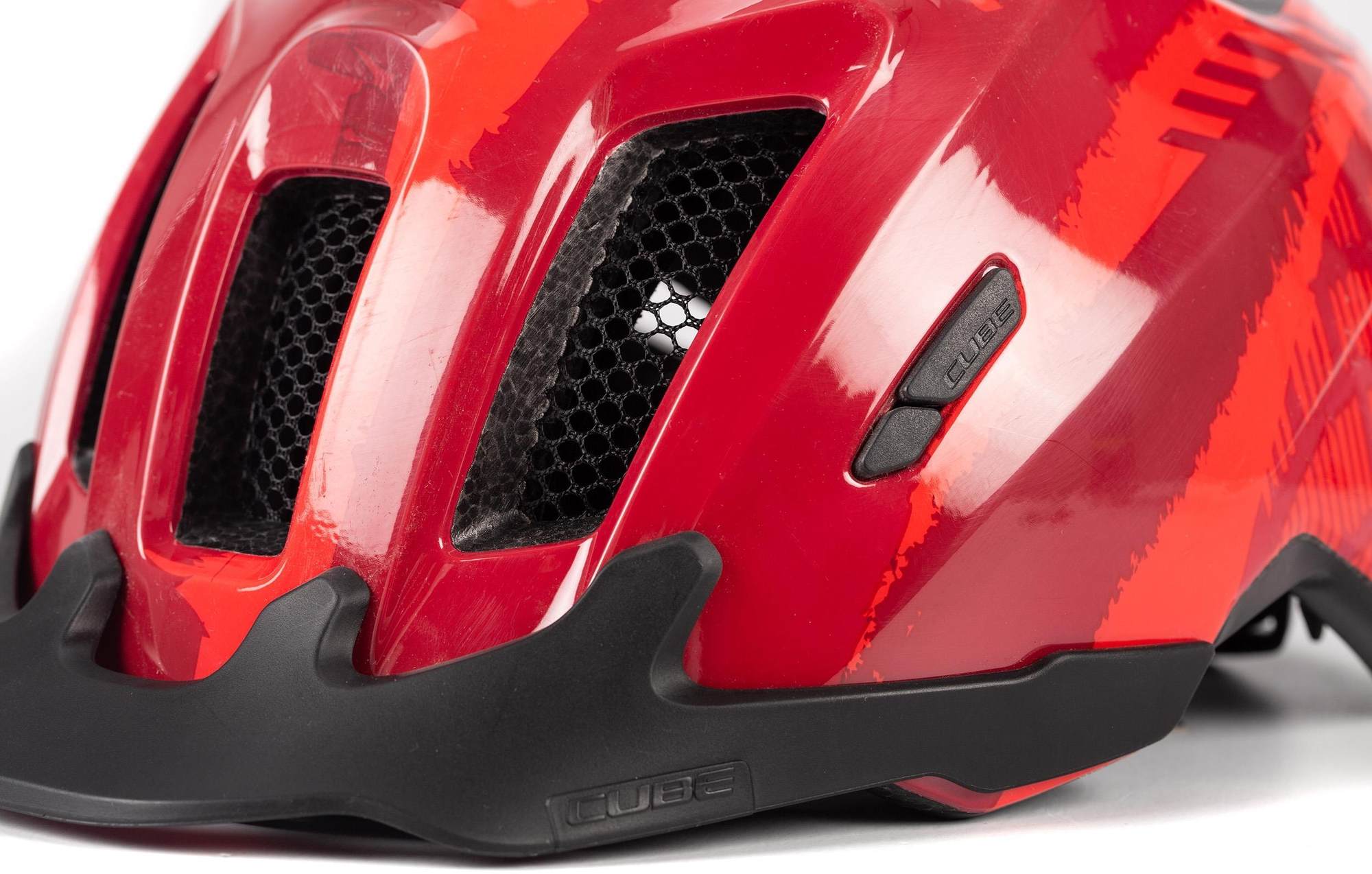 CUBE Helmet Ant Red Splash - Image 2