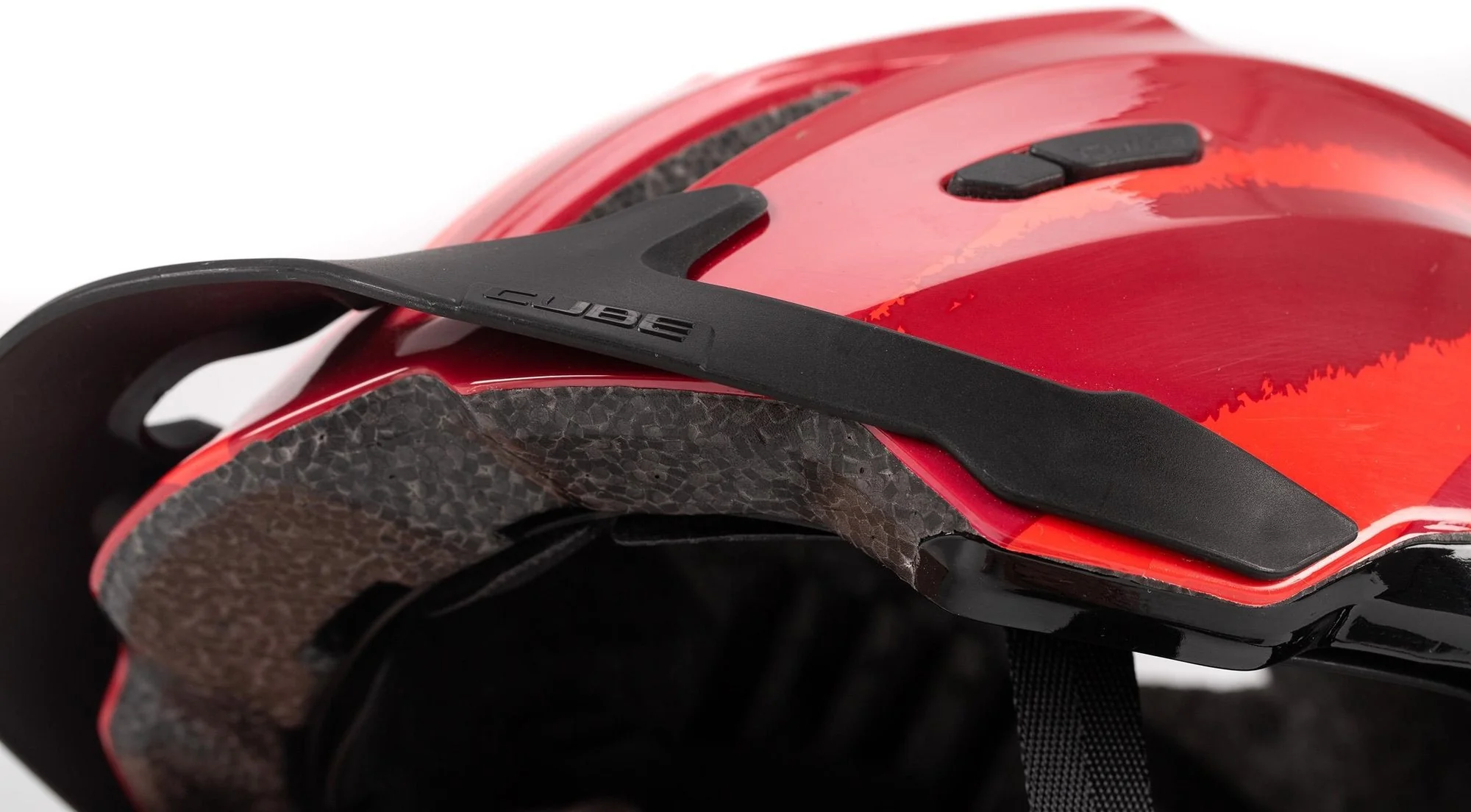 CUBE Helmet Ant Red Splash - Image 3