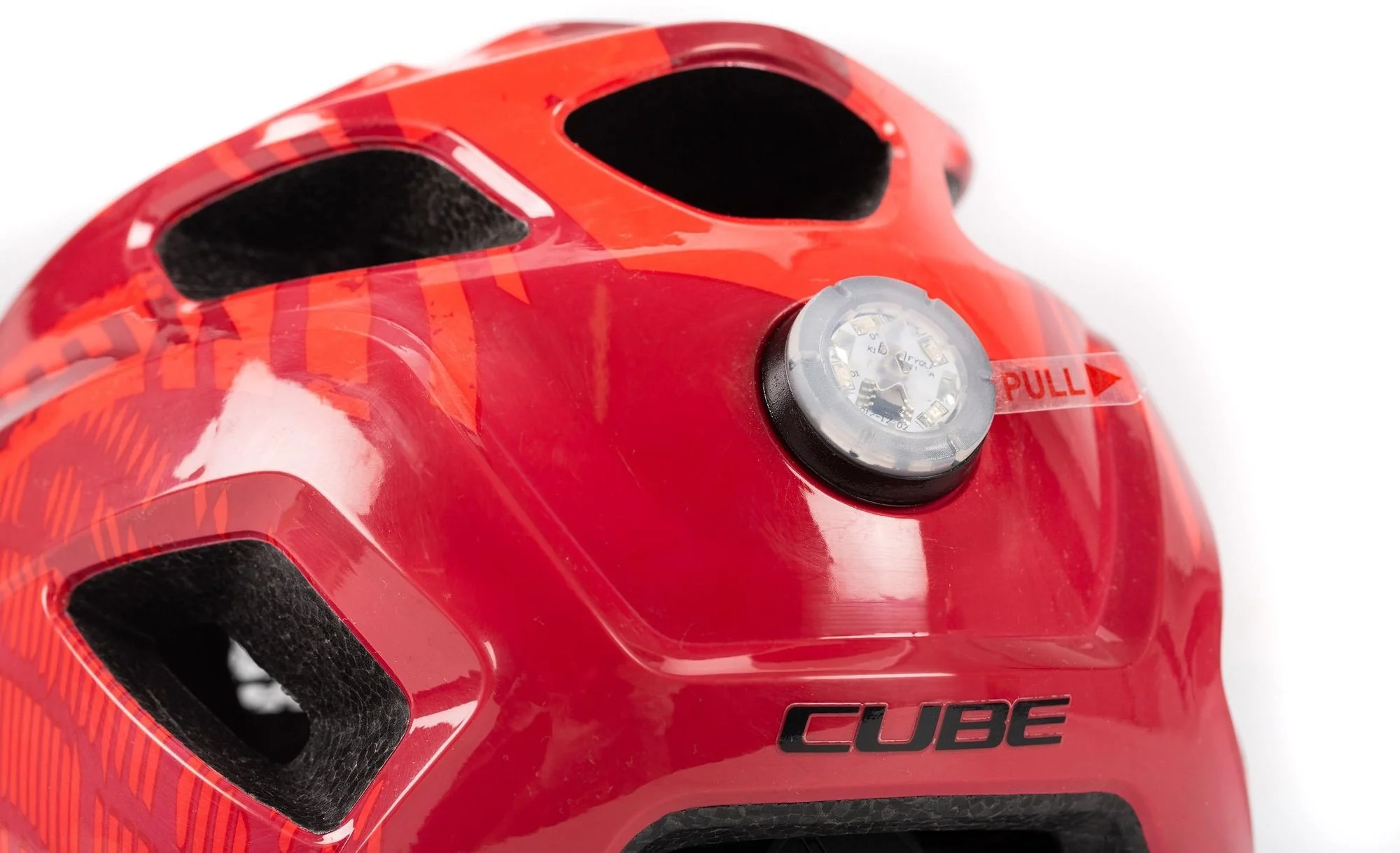 CUBE Helmet Ant Red Splash - Image 4