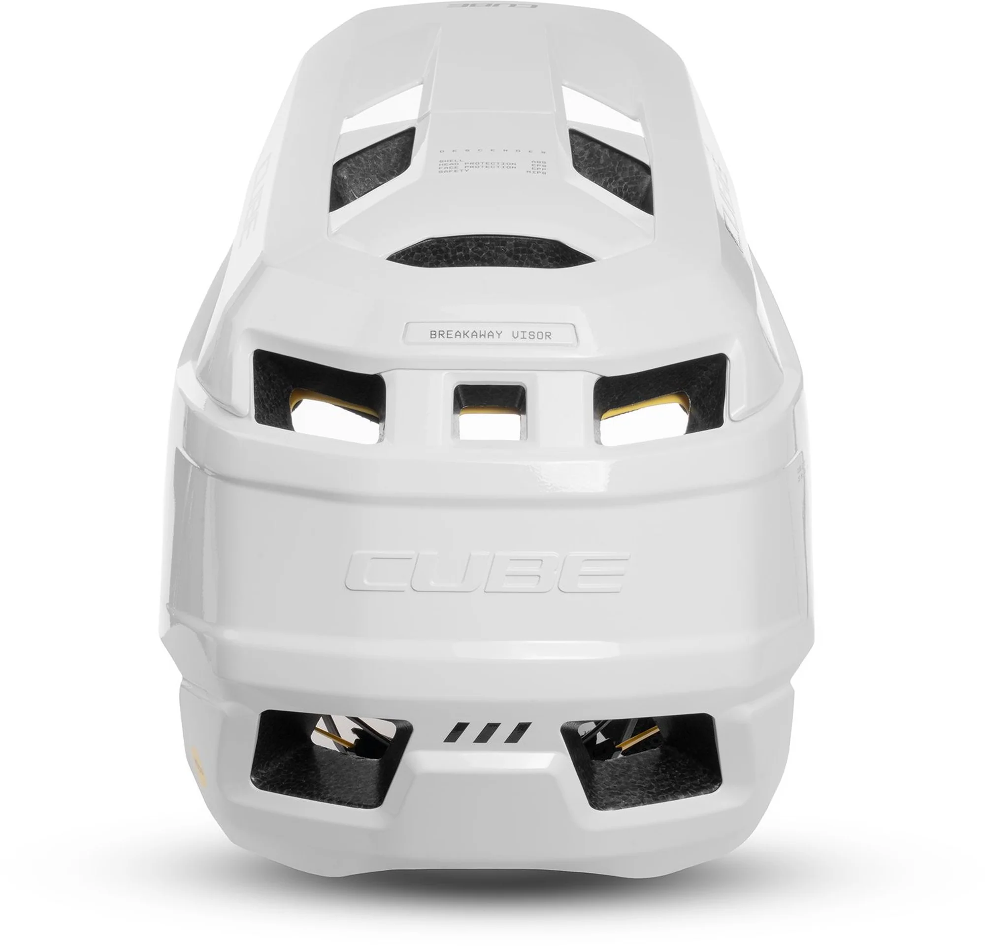 CUBE HELMET DESCENDER X ACTIONTEAM WHITE - Image 4