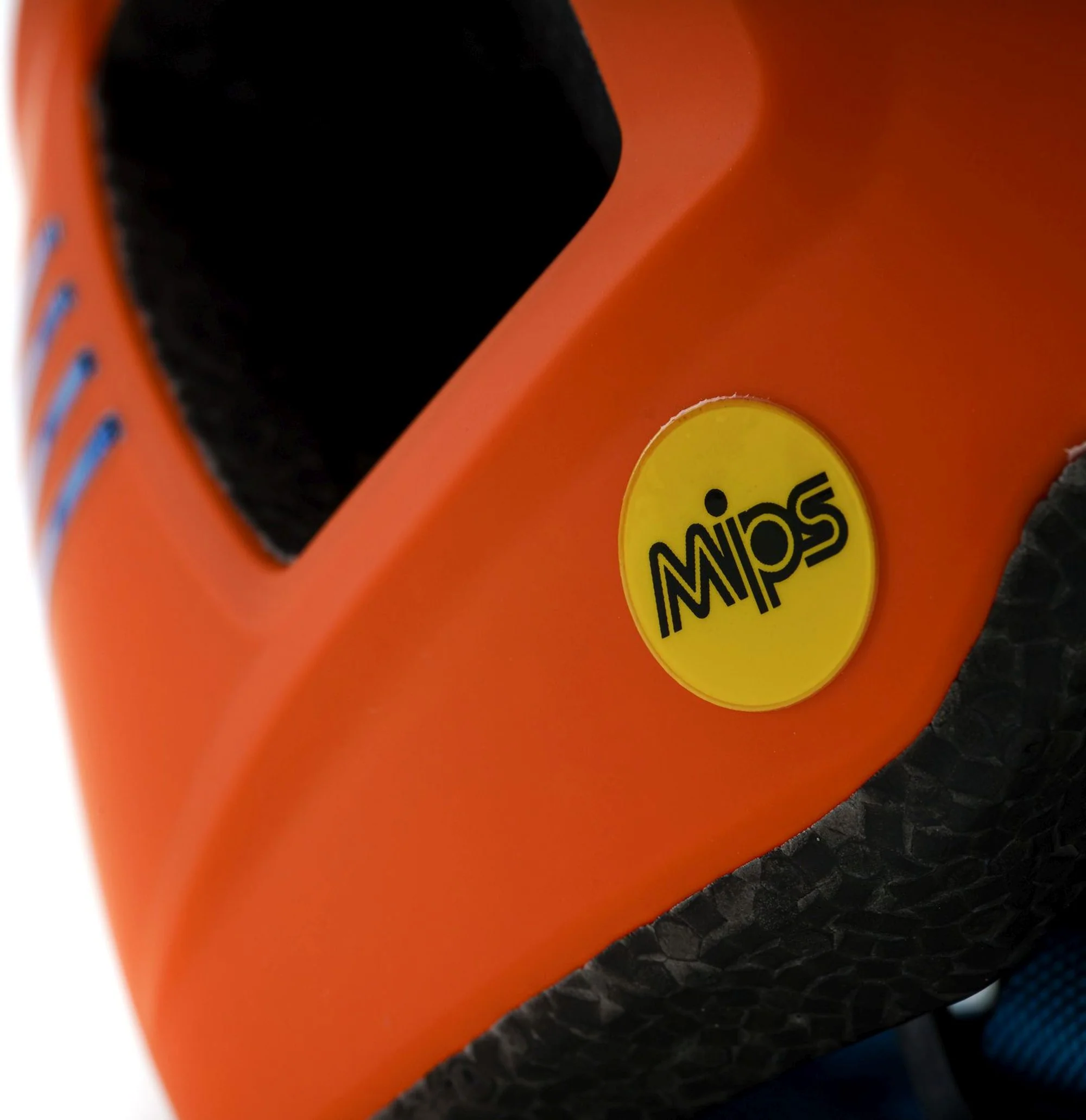 CUBE Helmet Linok X Actionteam Ora/Blue - Image 3