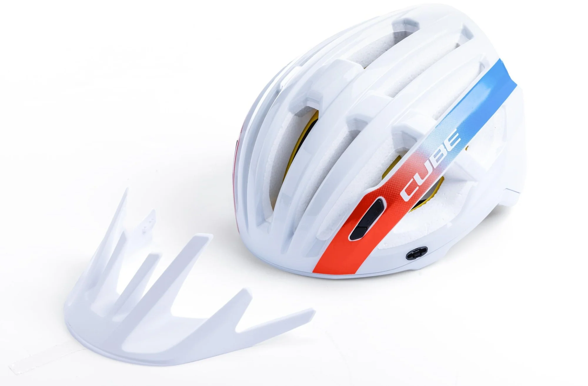 CUBE Helmet Offpath Teamline White - Image 6