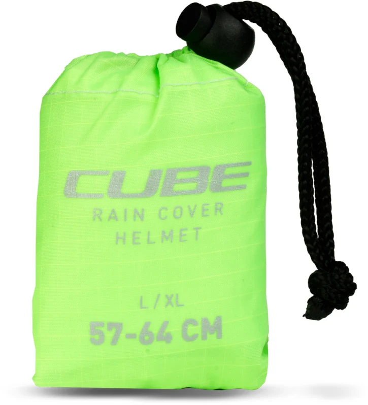 CUBE HELMET RAIN COVER GREEN - Image 2