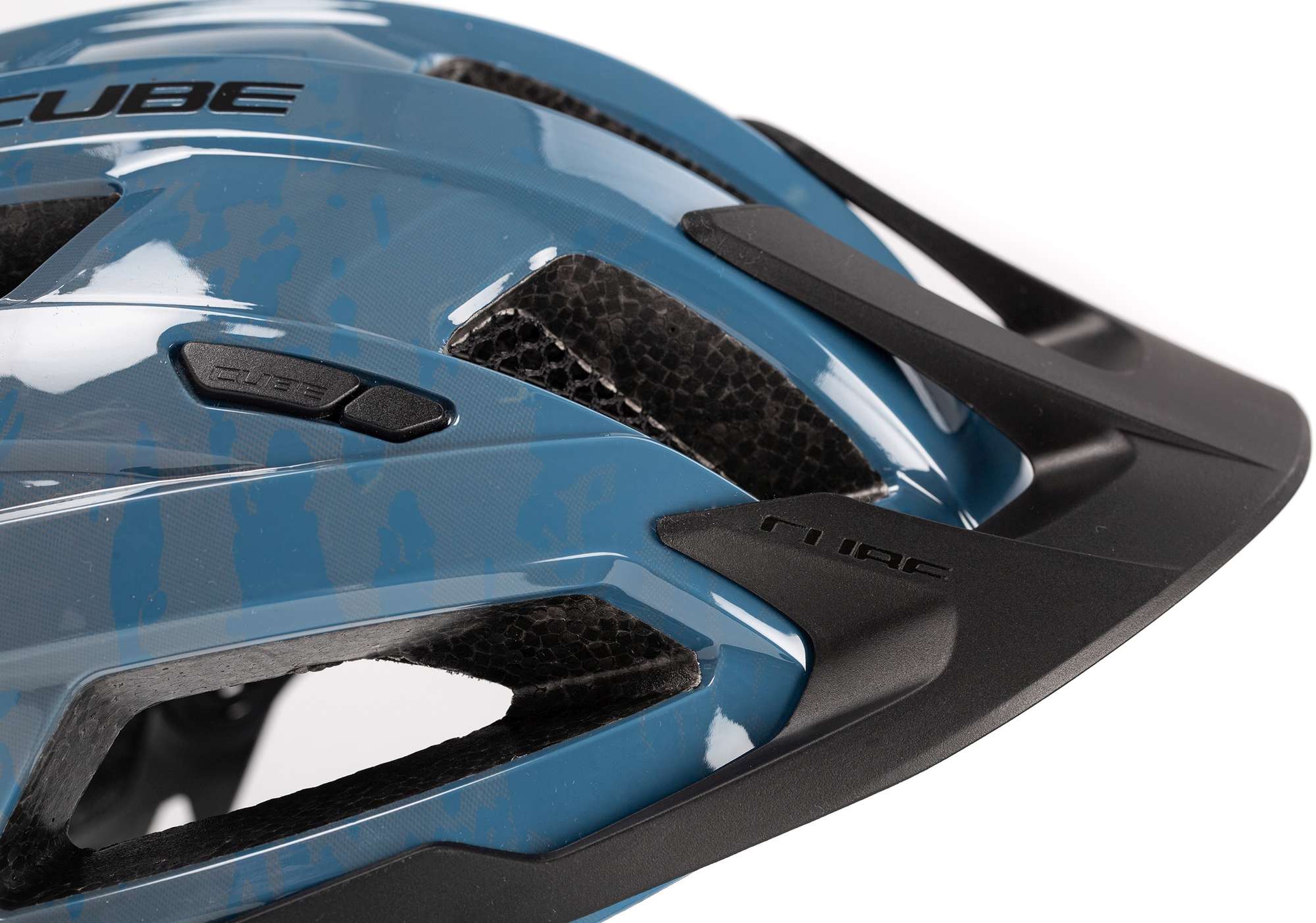 CUBE Helmet Steep Glossy Blue - Image 2