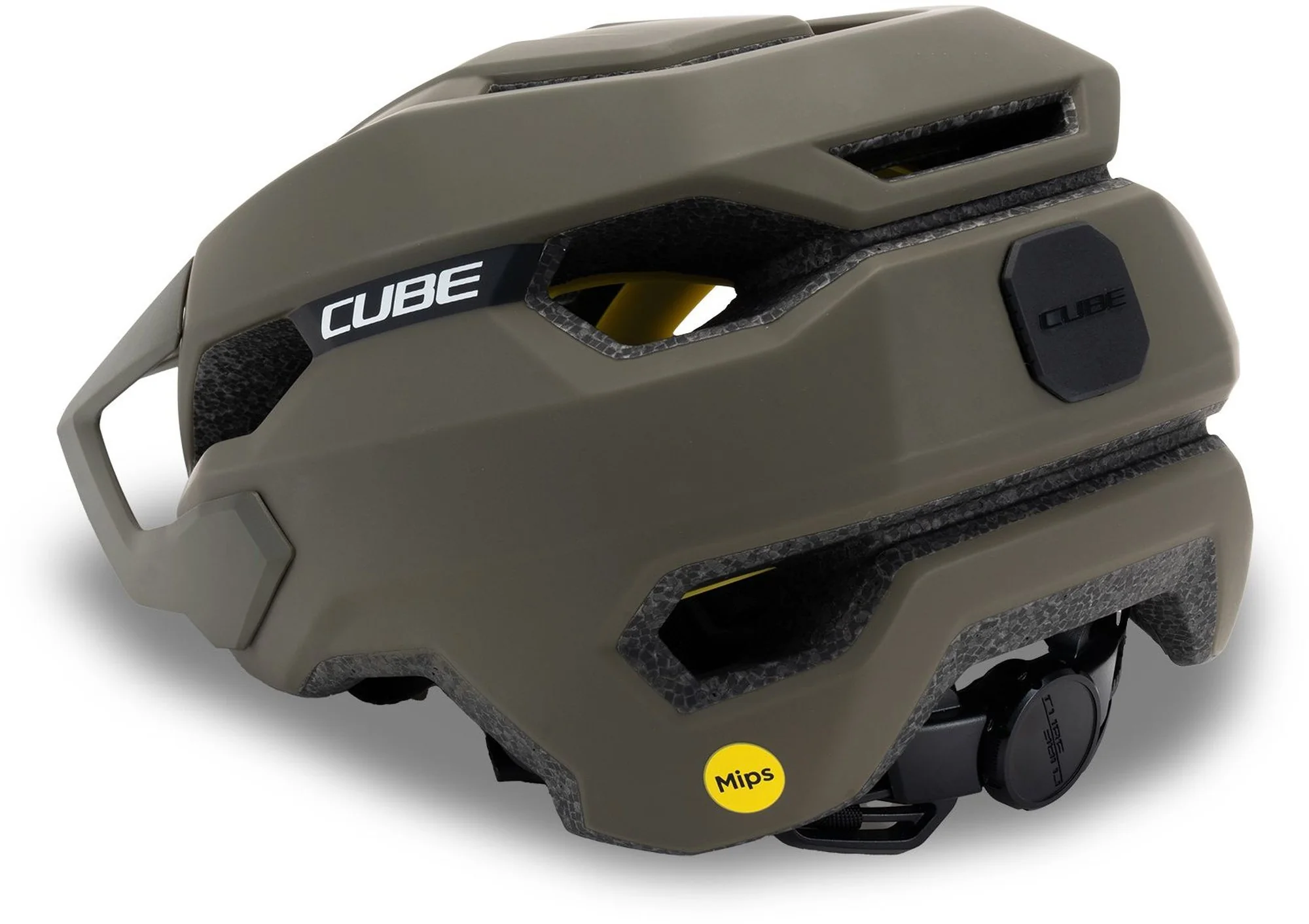 Cube Helmet Stray Tm Olive - Image 4