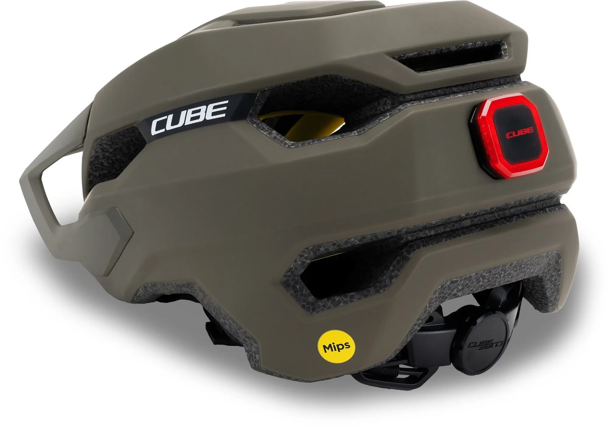 Cube Helmet Stray Tm Olive - Image 5