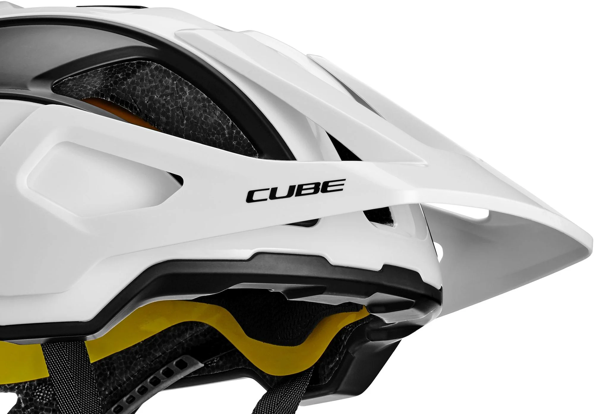 CUBE Helmet Strover White/Black - Image 3