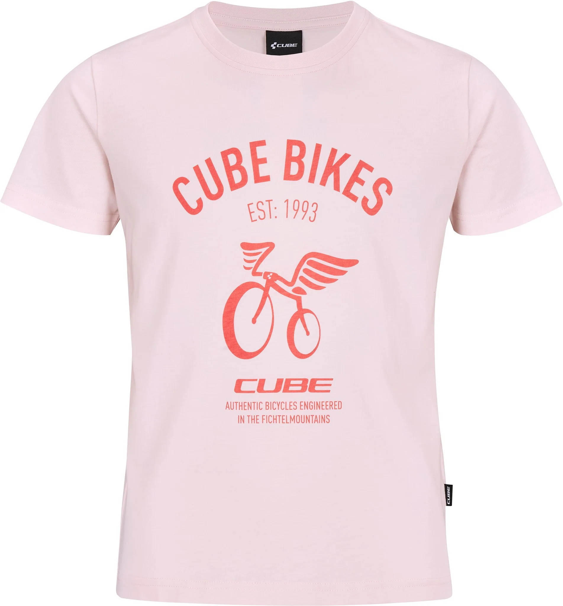 CUBE Junior Organic T-Shirt Wings Rose - Image 3