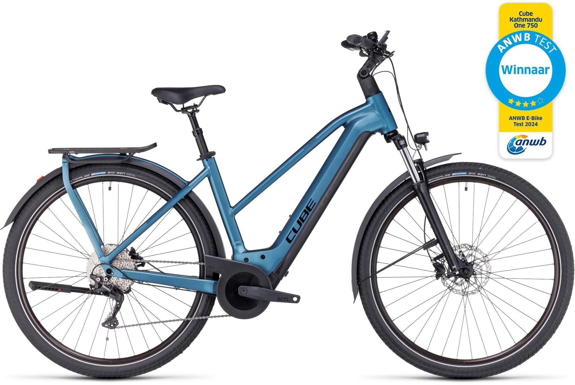 CUBE KATHMANDU HYBRID ONE 750 BLUE/BLACK - Image 19