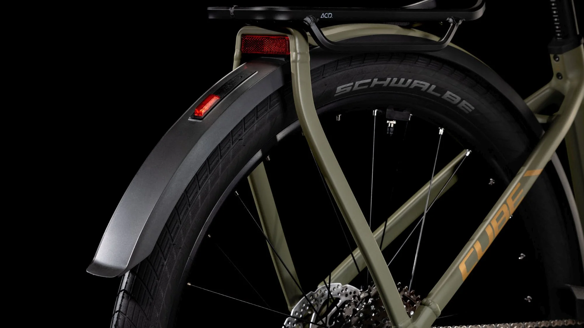 CUBE KATHMANDU HYBRID PRO 800 DUSTYOLIVE/GOLD - Image 12