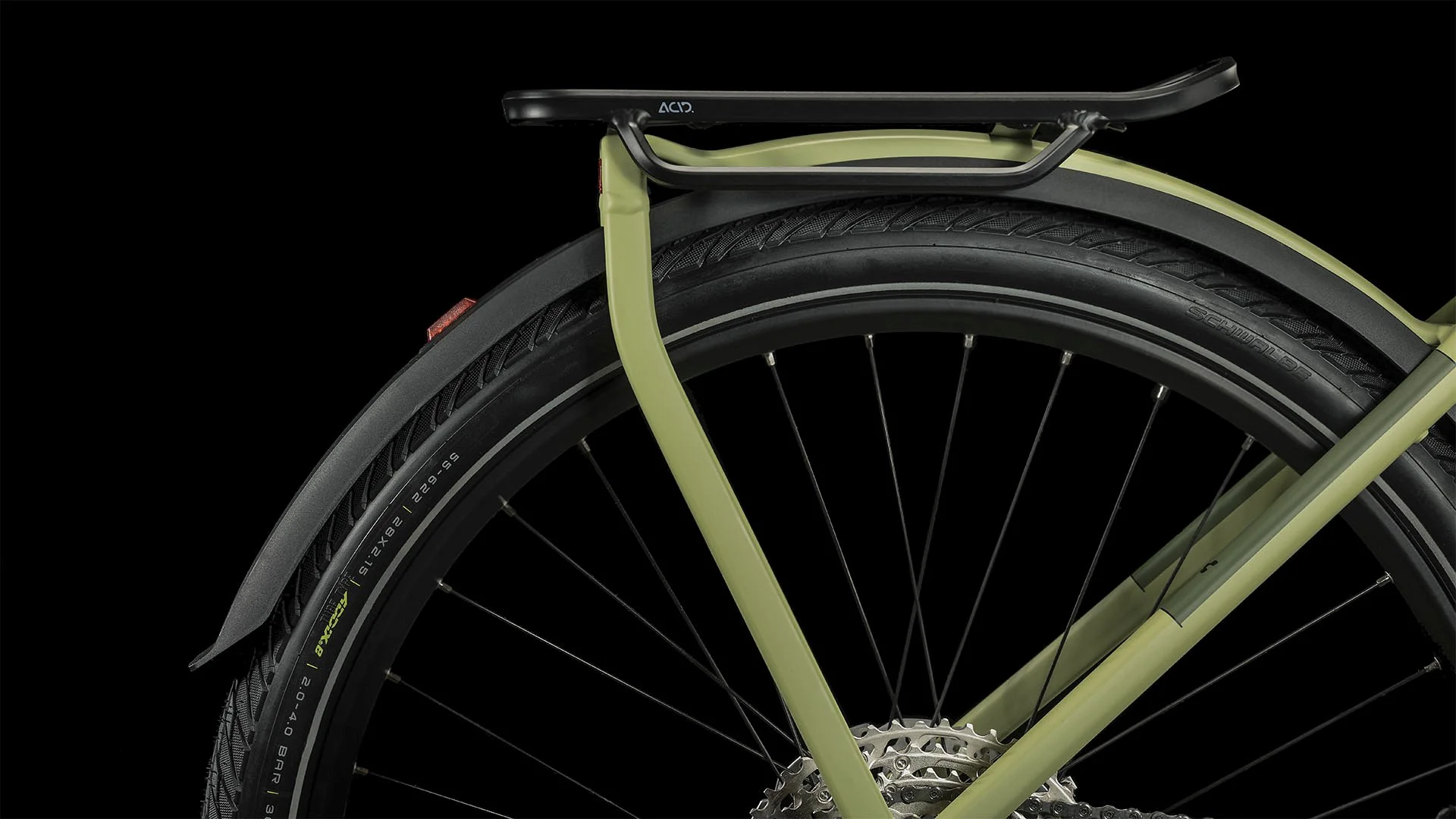 CUBE KATHMANDU HYBRID SLX 750 GREEN/OLIVE - Image 12