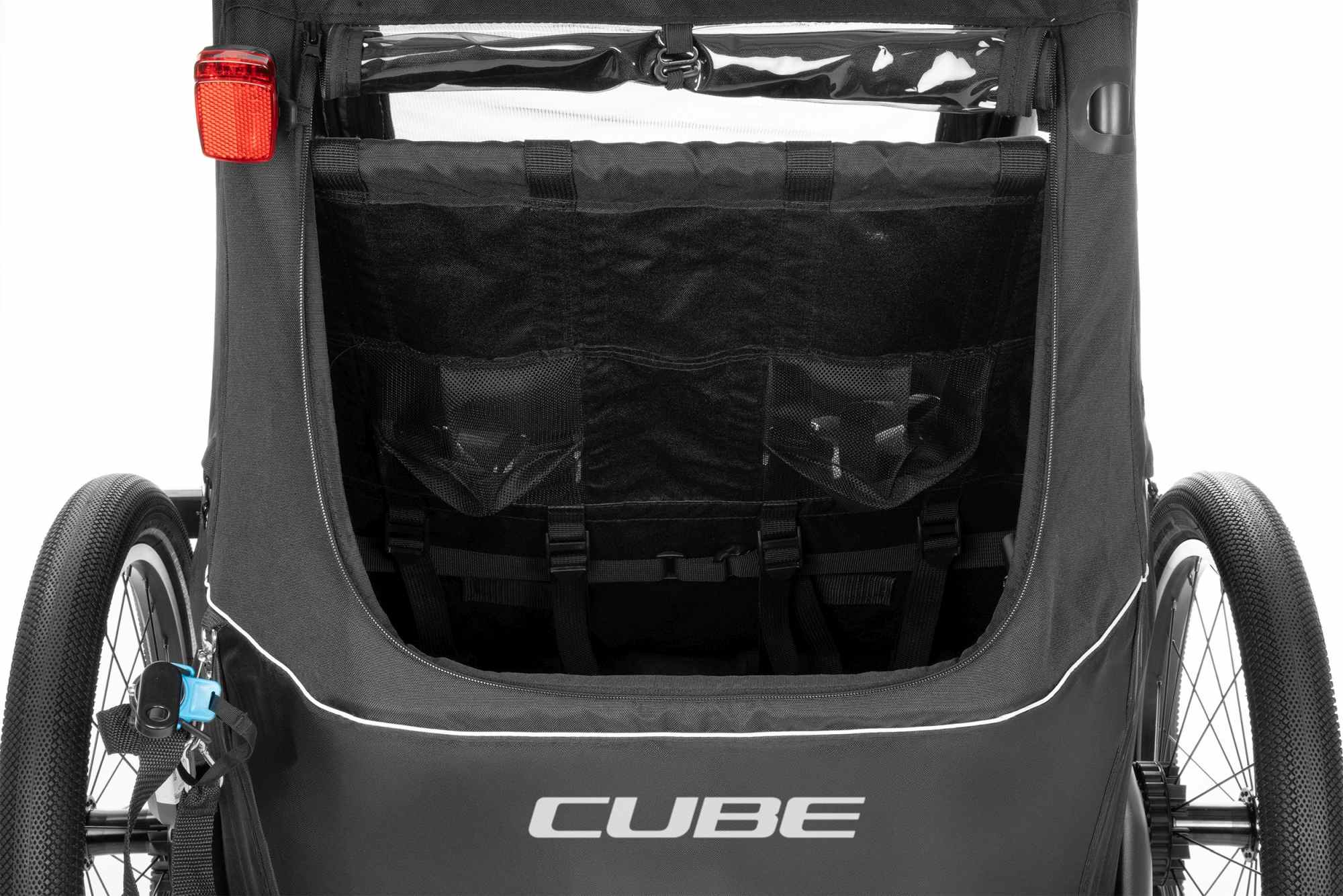 CUBE Kids Trailer Double Cmpt Black - Image 7