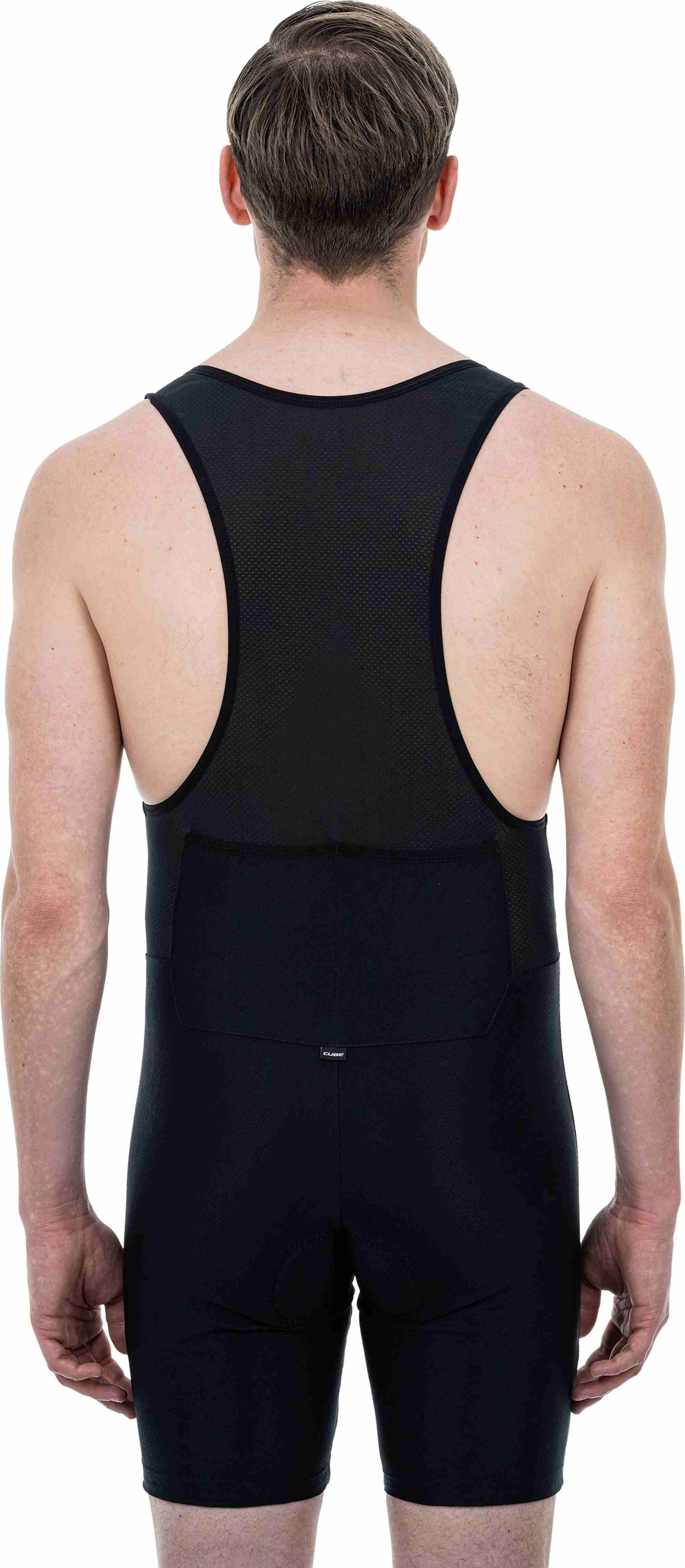 CUBE Liner Bib Shorts Black - Image 2