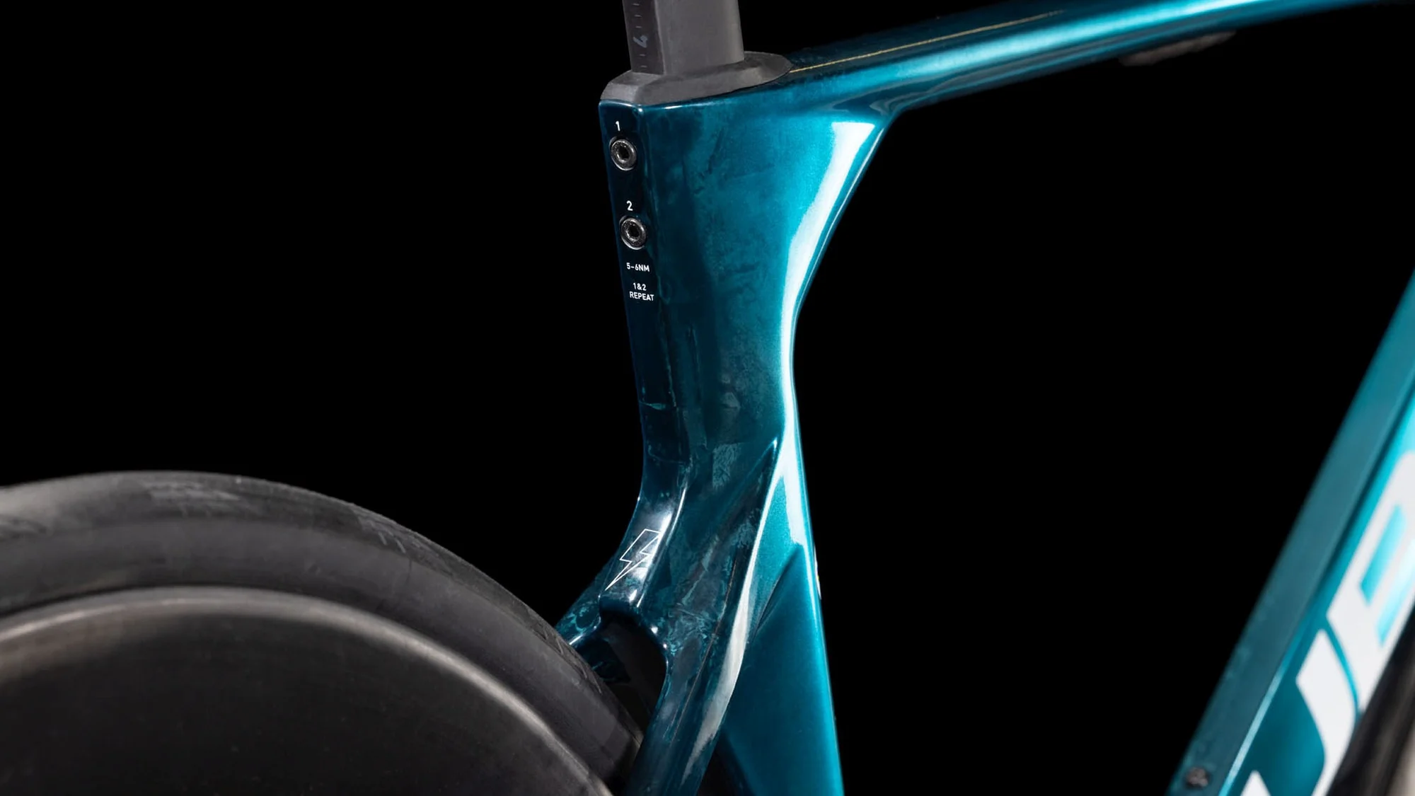 CUBE LITENING AERO C:68X SLX CHROMEBLUE/LIQUIDBLUE - Image 4