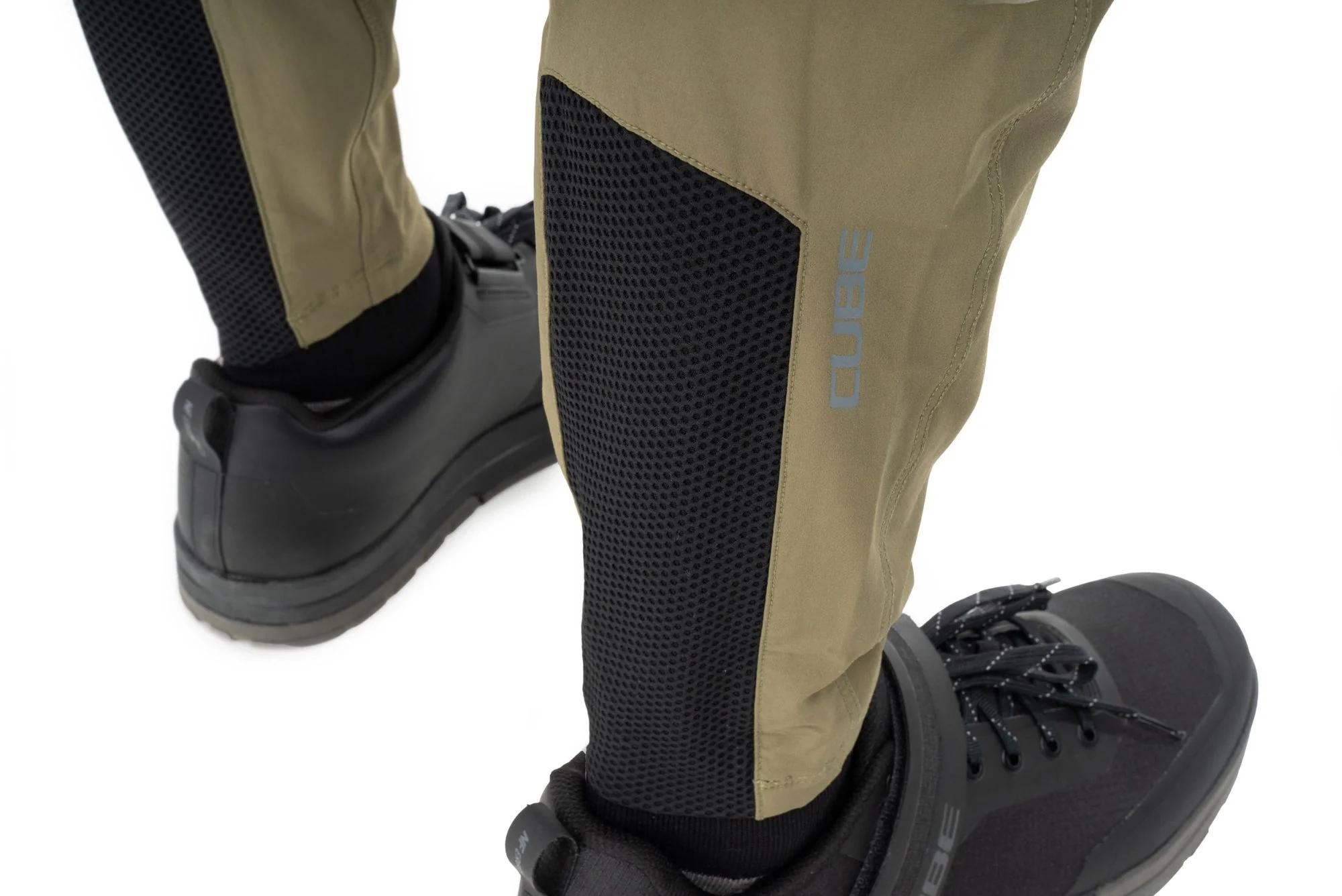 CUBE MTB PANTS TM OLIVE - Image 4
