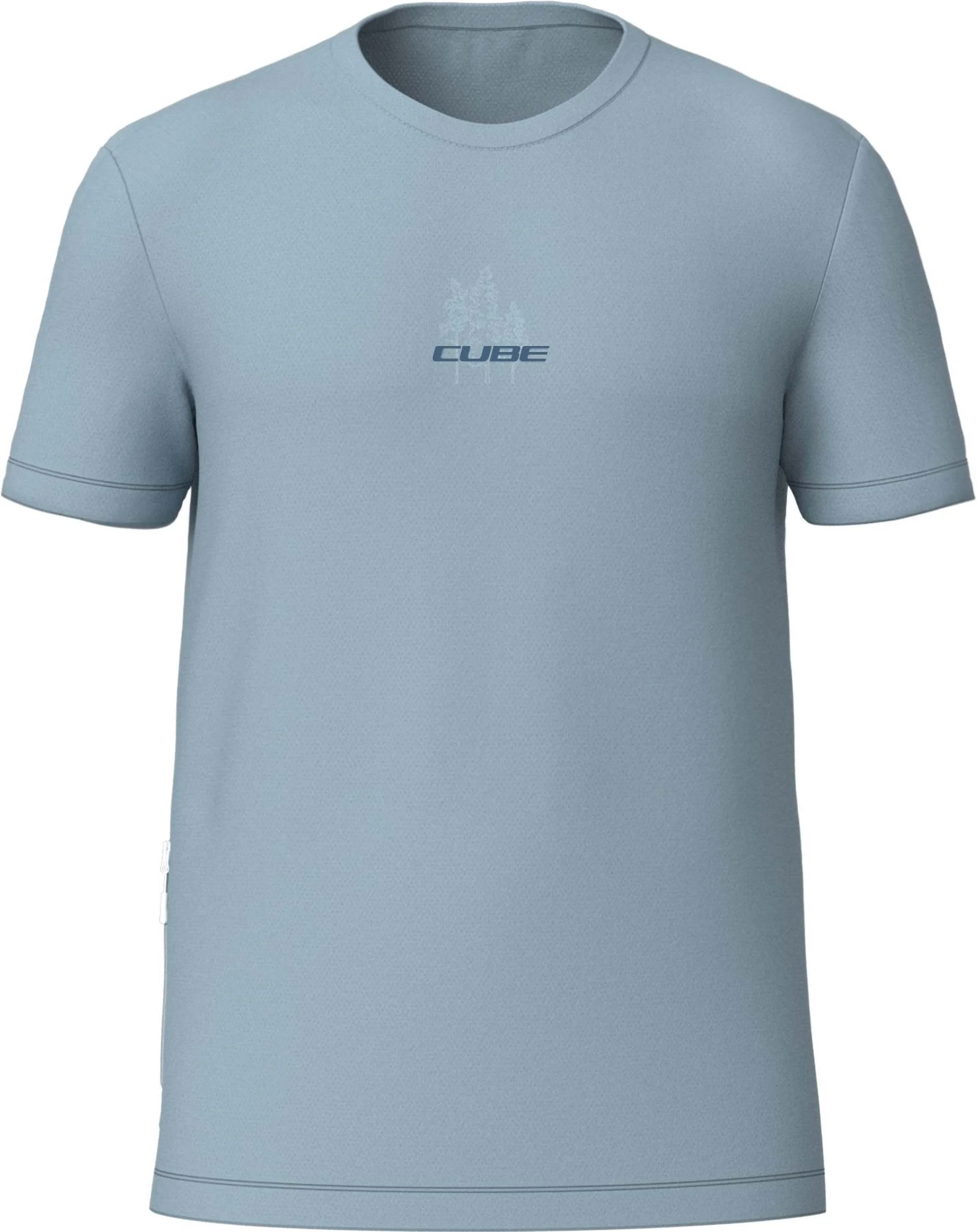 CUBE MTB ROUND NECK JERSEY SOFT TOUCH S/S BLUE XS